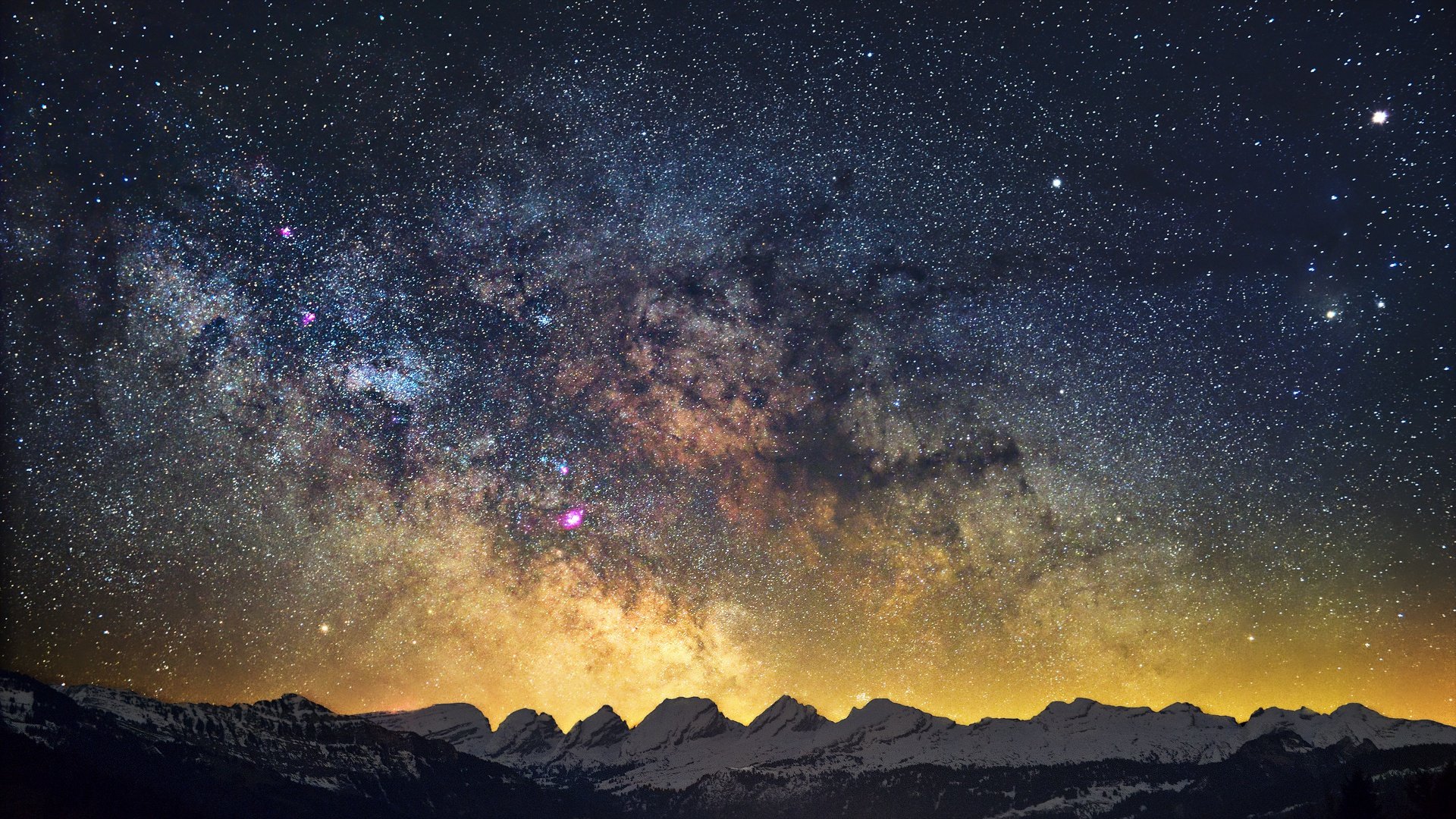 Awesome Milky Way free background ID:179487 for hd 1080p computer