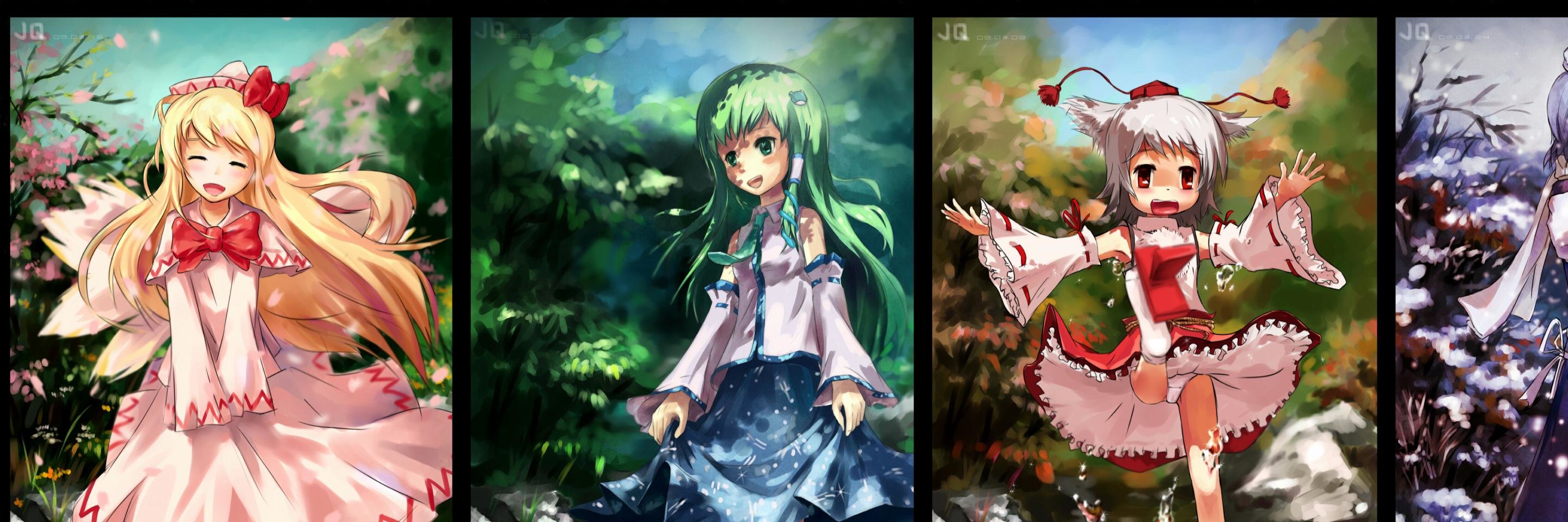 Best Touhou wallpaper ID:223464 for High Resolution dual monitor 2880x960 desktop