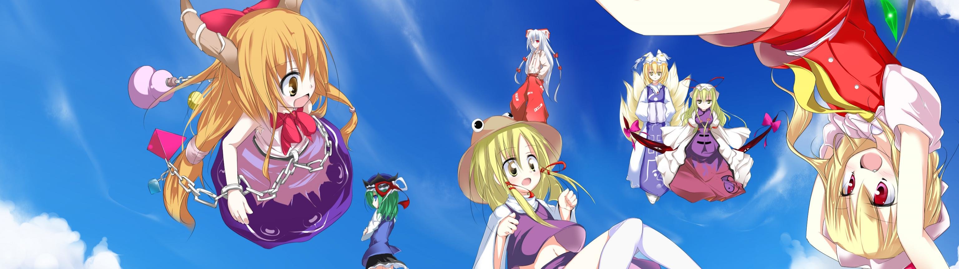Best Touhou wallpaper ID:223558 for High Resolution dual monitor 3072x864 computer