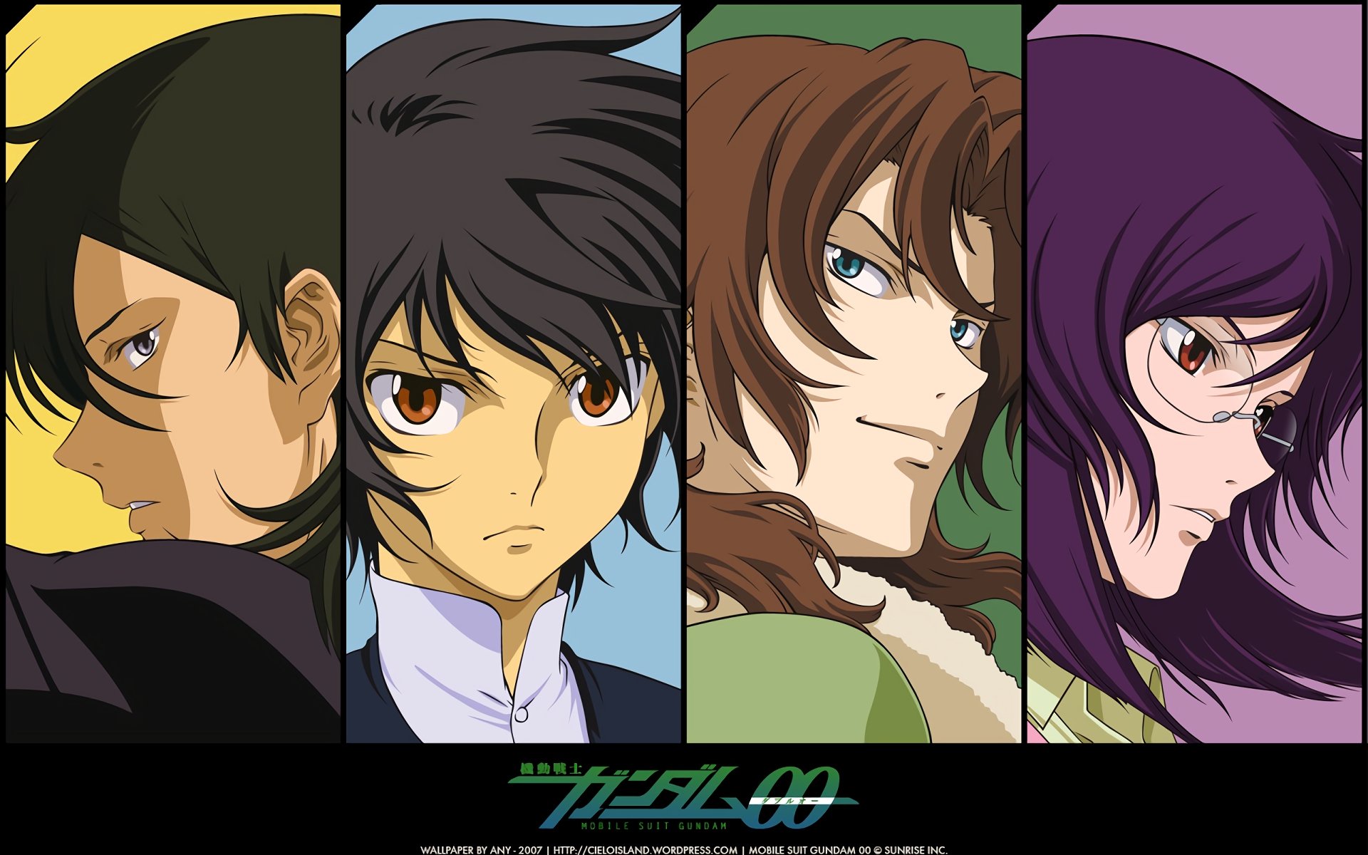 Free download Mobile Suit Gundam 00 background ID:83336 hd 1920x1200 for PC