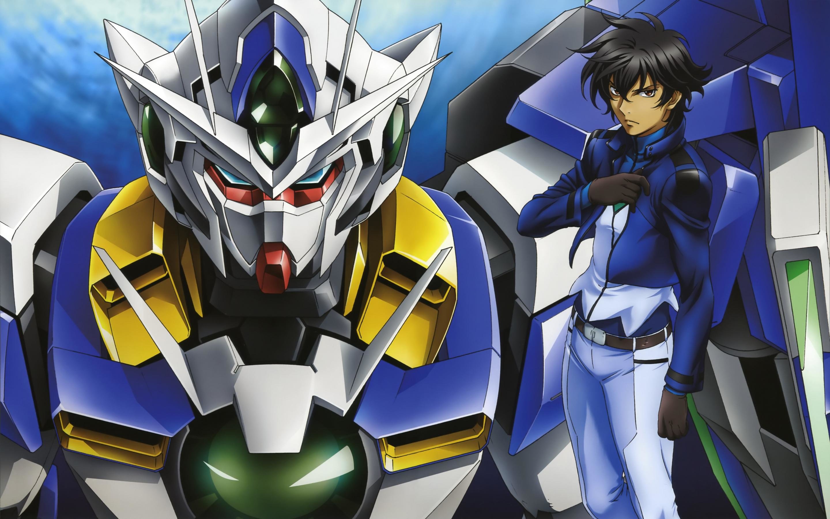High resolution Mobile Suit Gundam 00 hd 2880x1800 background ID:83273 for desktop