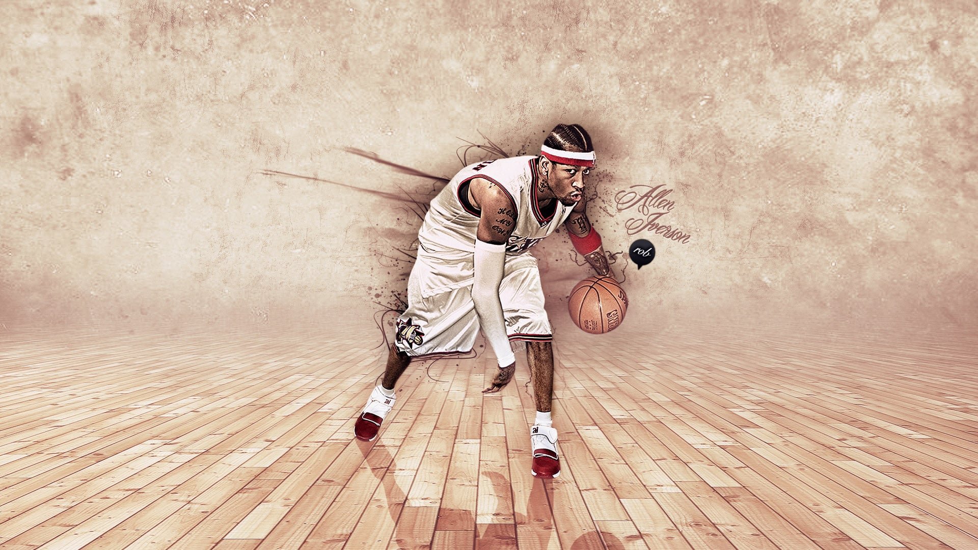 Best Allen Iverson background ID:53355 for High Resolution full hd 1920x1080 computer