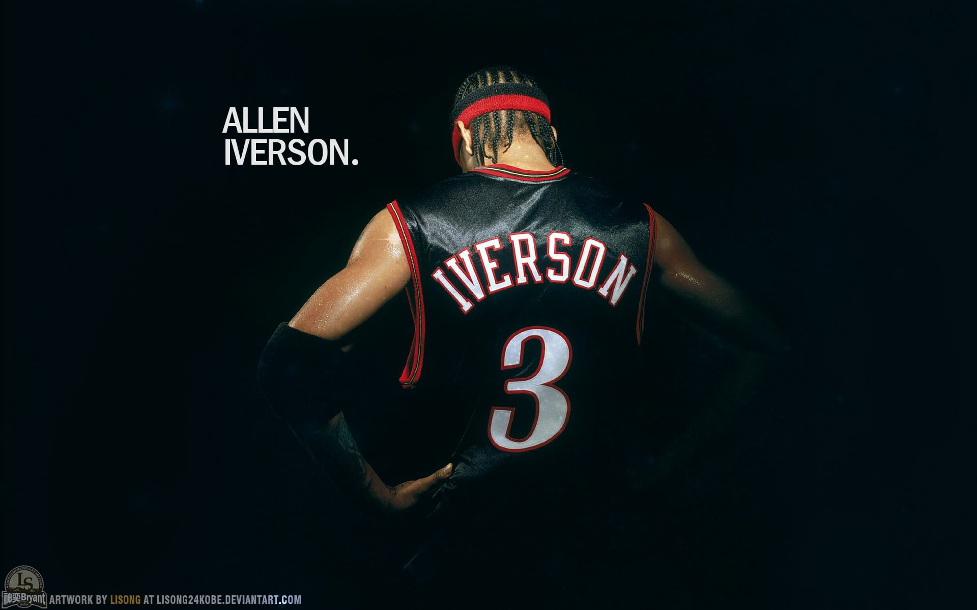 Download hd 1920x1200 Allen Iverson PC background ID:53369 for free