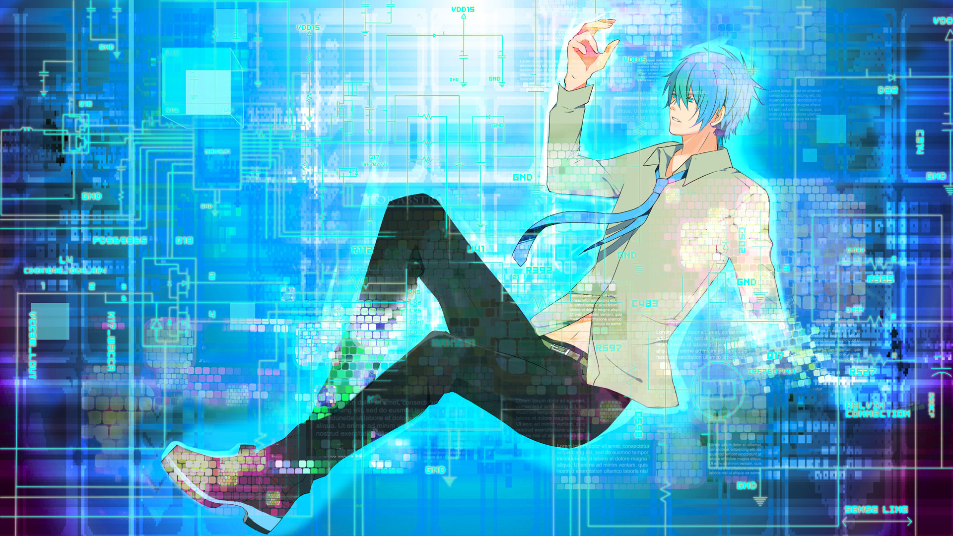 Awesome Kaito (Vocaloid) free wallpaper ID:2929 for full hd 1080p computer