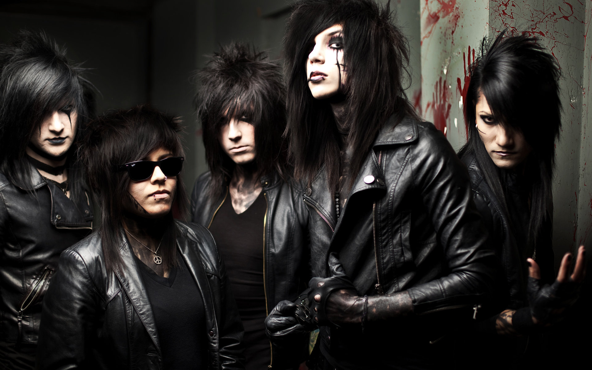 Download hd 1920x1200 Black Veil Brides computer background ID:436759 for free