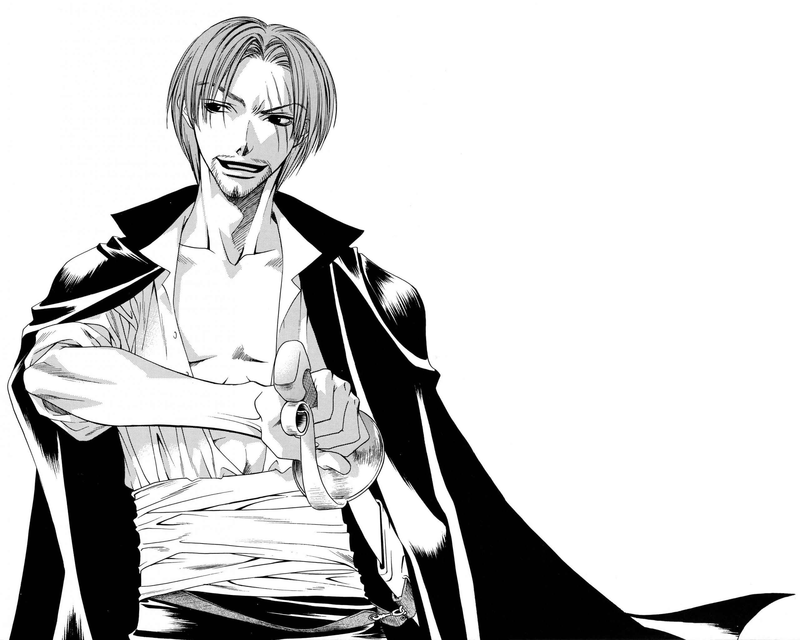 Download hd 2560x2048 Shanks (One Piece) desktop background ID:314184 for free