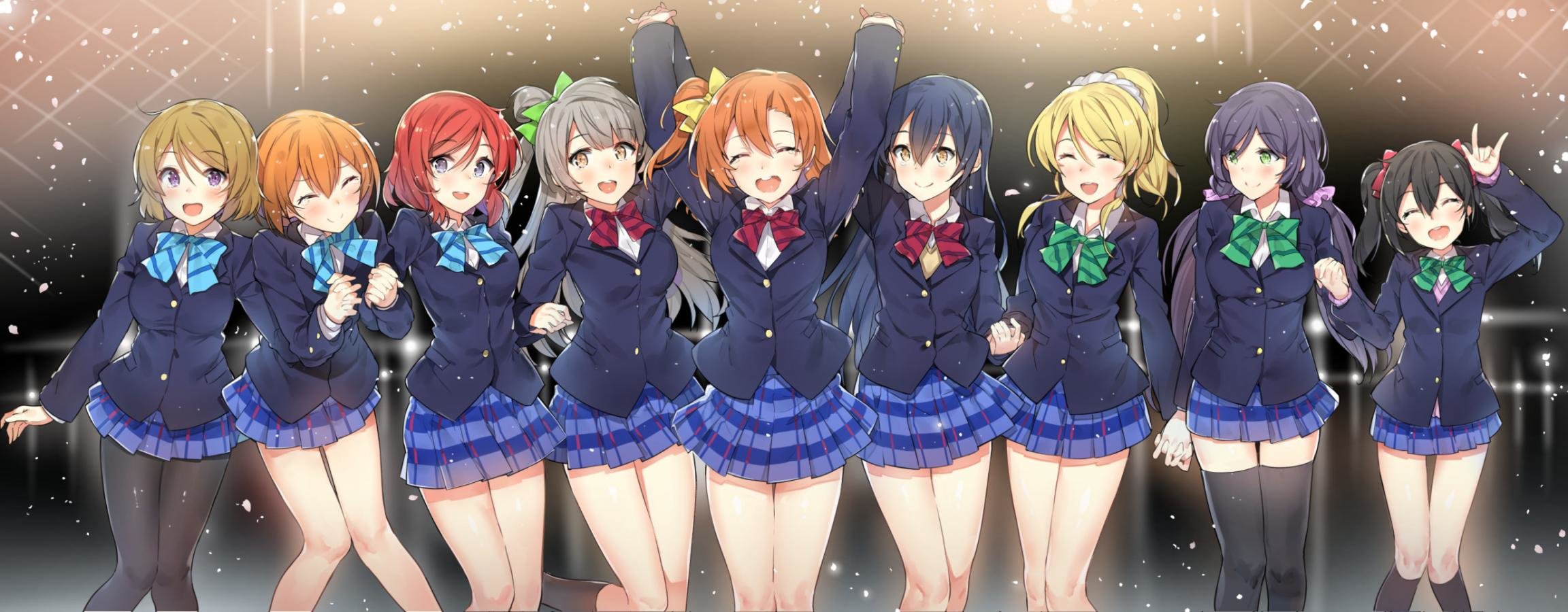 Best Love Live! background ID:152187 for High Resolution dual monitor 2304x900 computer