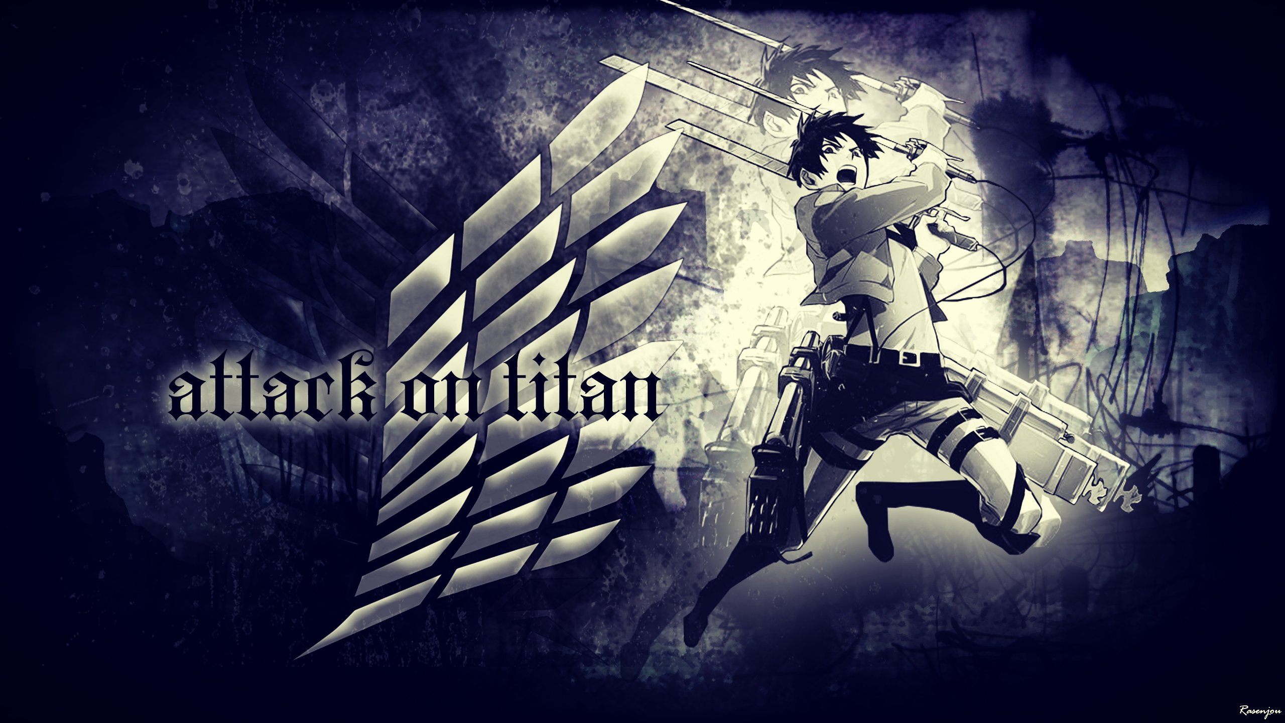 Free Eren Yeager high quality background ID:206936 for hd 2560x1440 computer