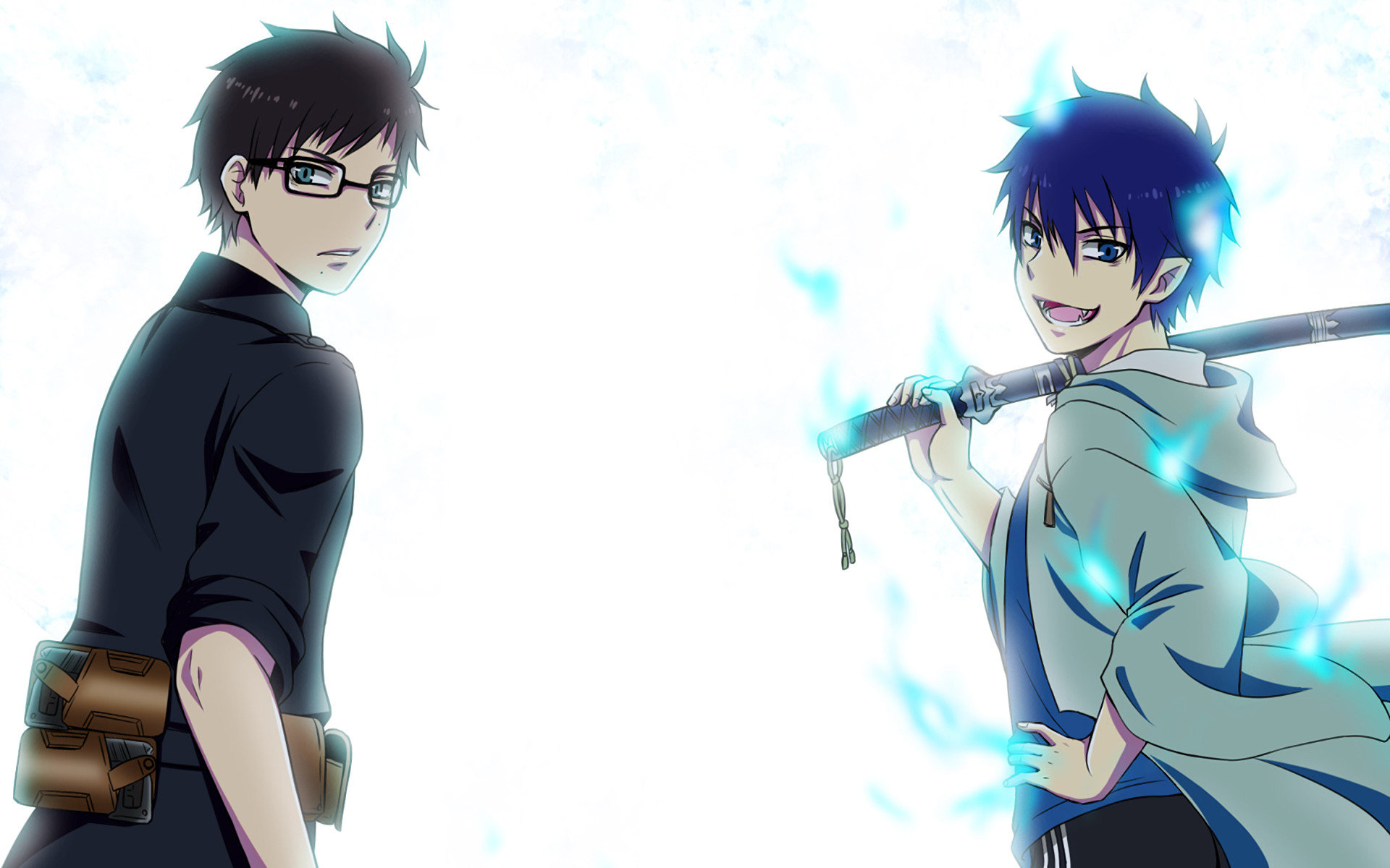Download hd 1920x1200 Blue Exorcist (Ao No) PC background ID:242176 for free
