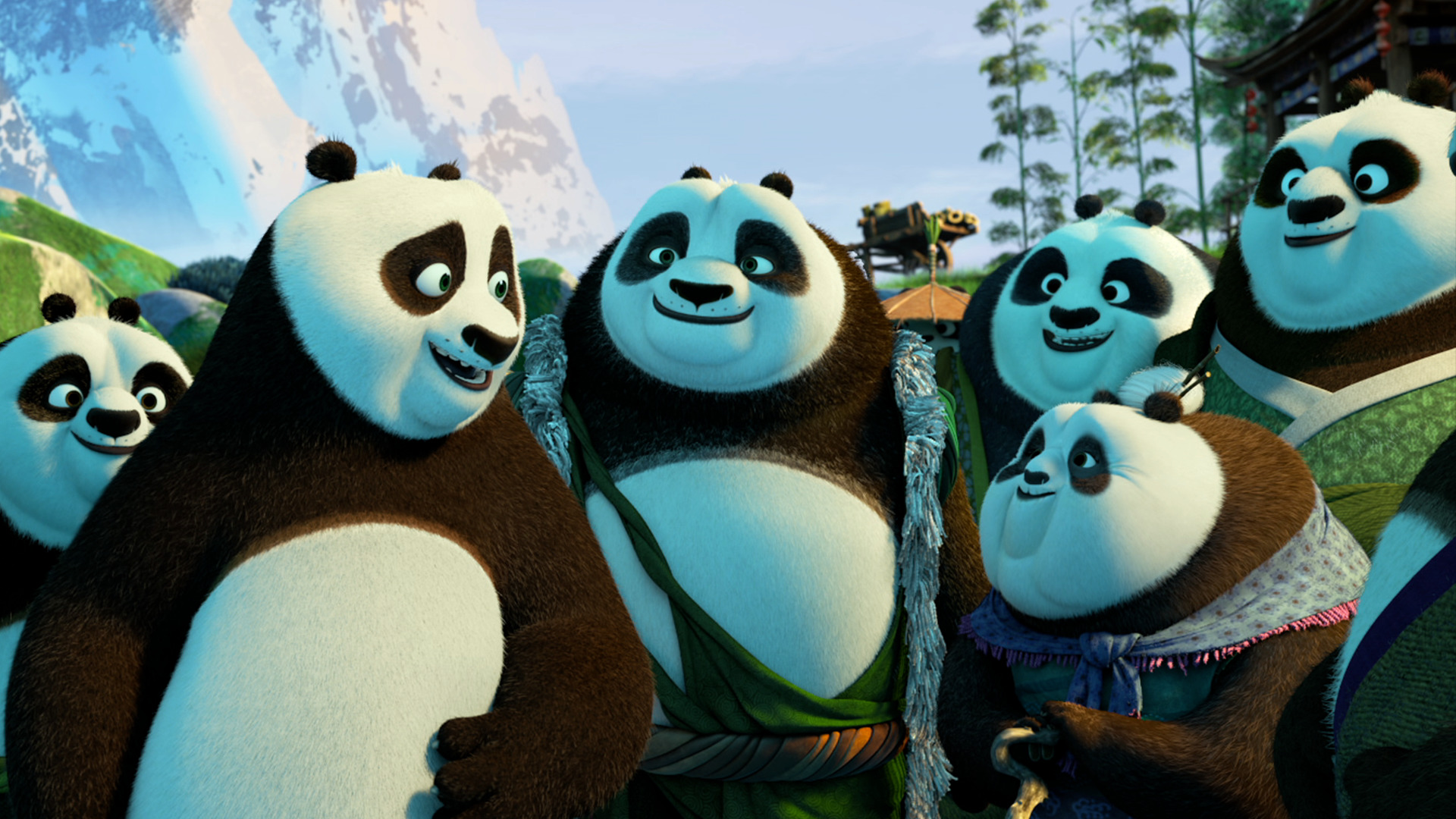 Free Kung Fu Panda 3 high quality background ID:209031 for hd 1080p computer