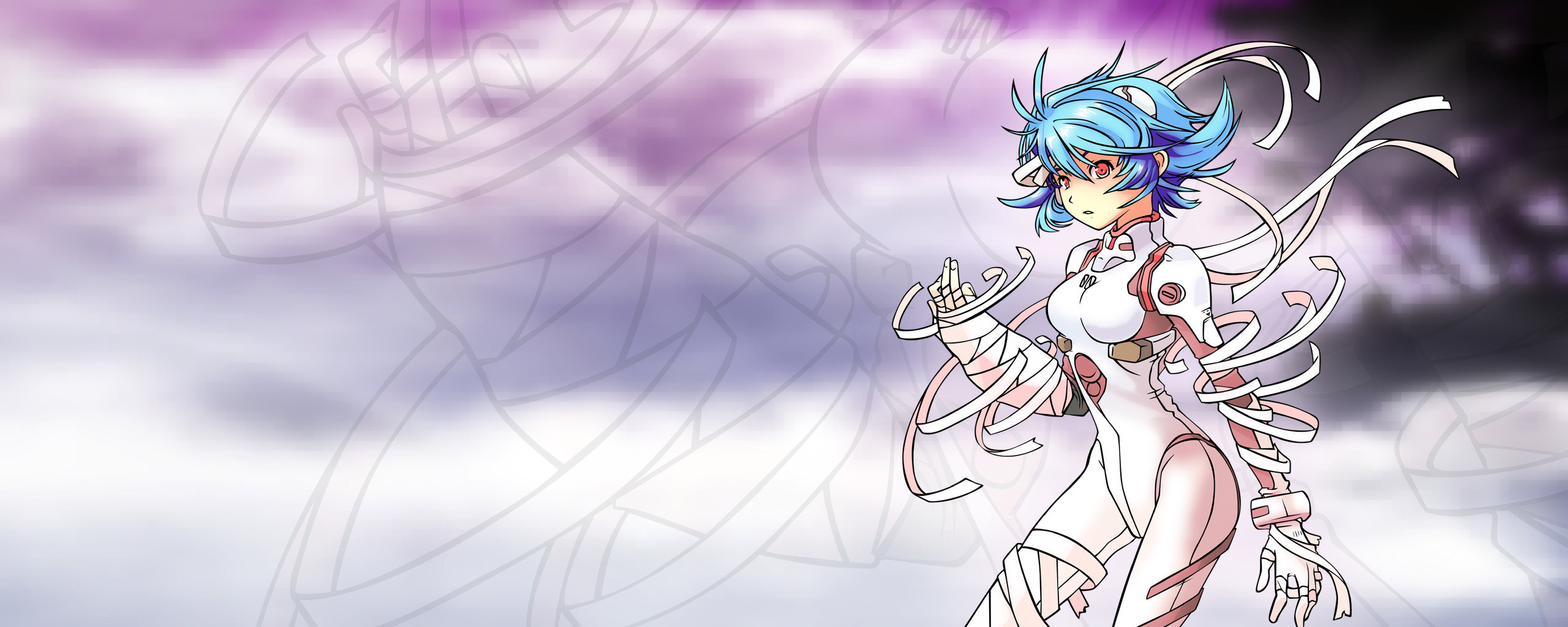 Awesome Rei Ayanami free background ID:215278 for dual monitor 2569x1024 PC
