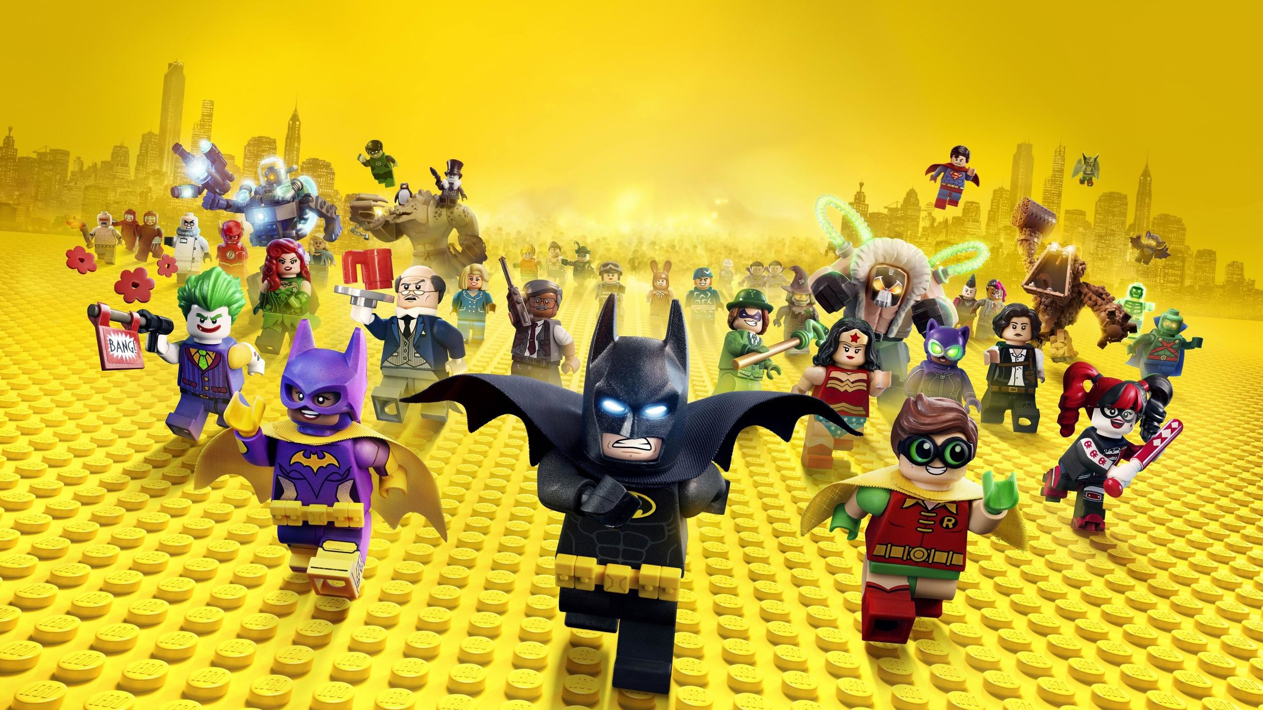Download hd 2560x1440 Lego batman PC background ID:84597 for free