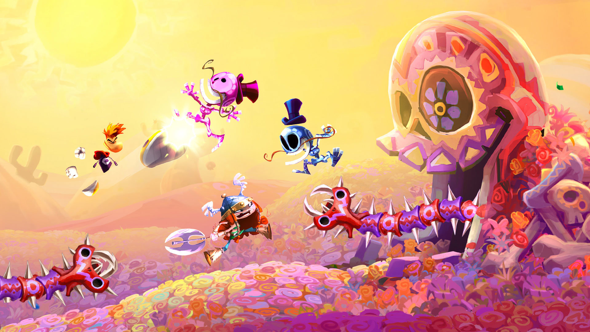 Download full hd 1920x1080 Rayman Legends computer background ID:26542 for free