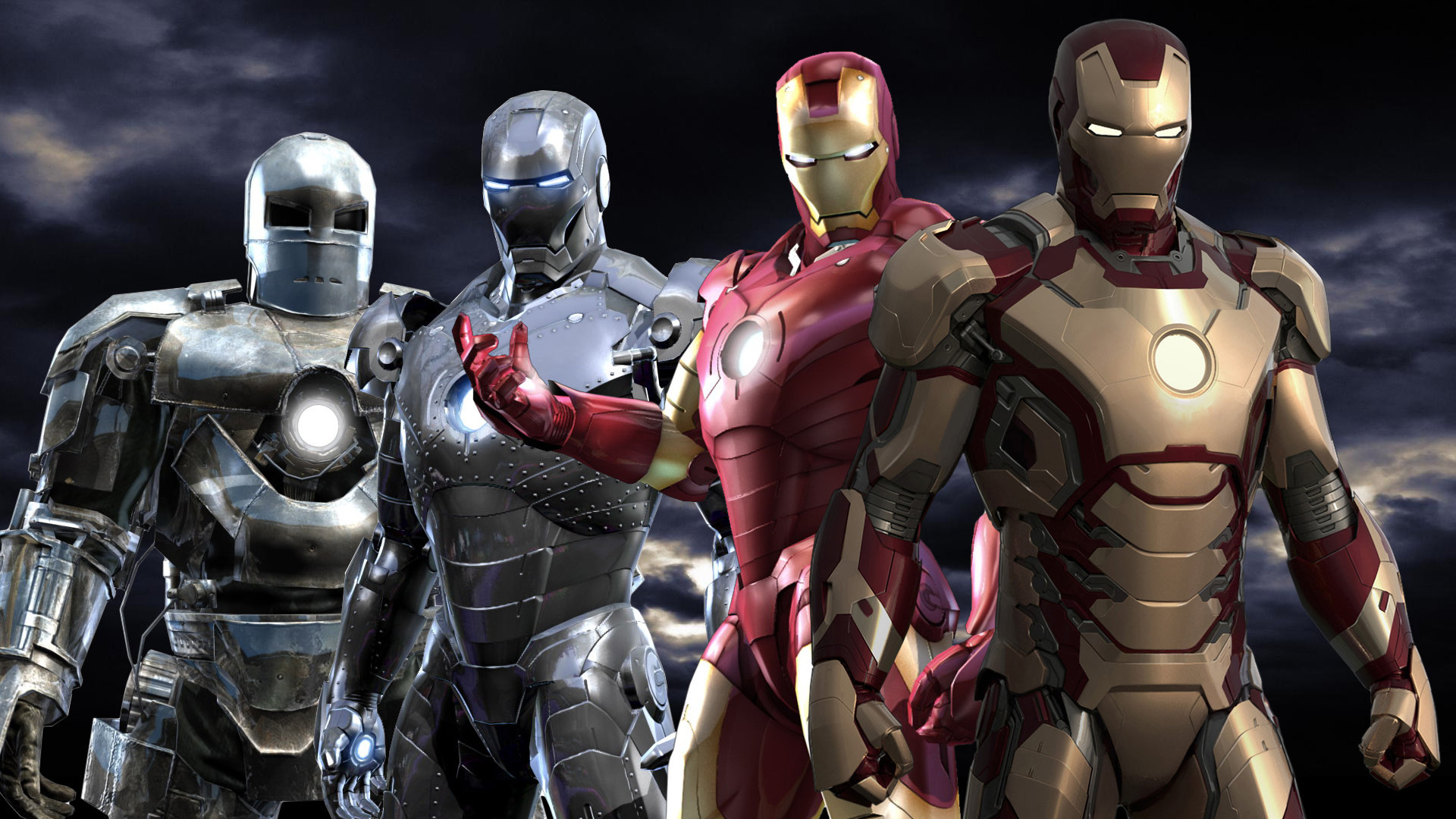 Free Iron Man high quality wallpaper ID:148 for full hd 1920x1080 computer