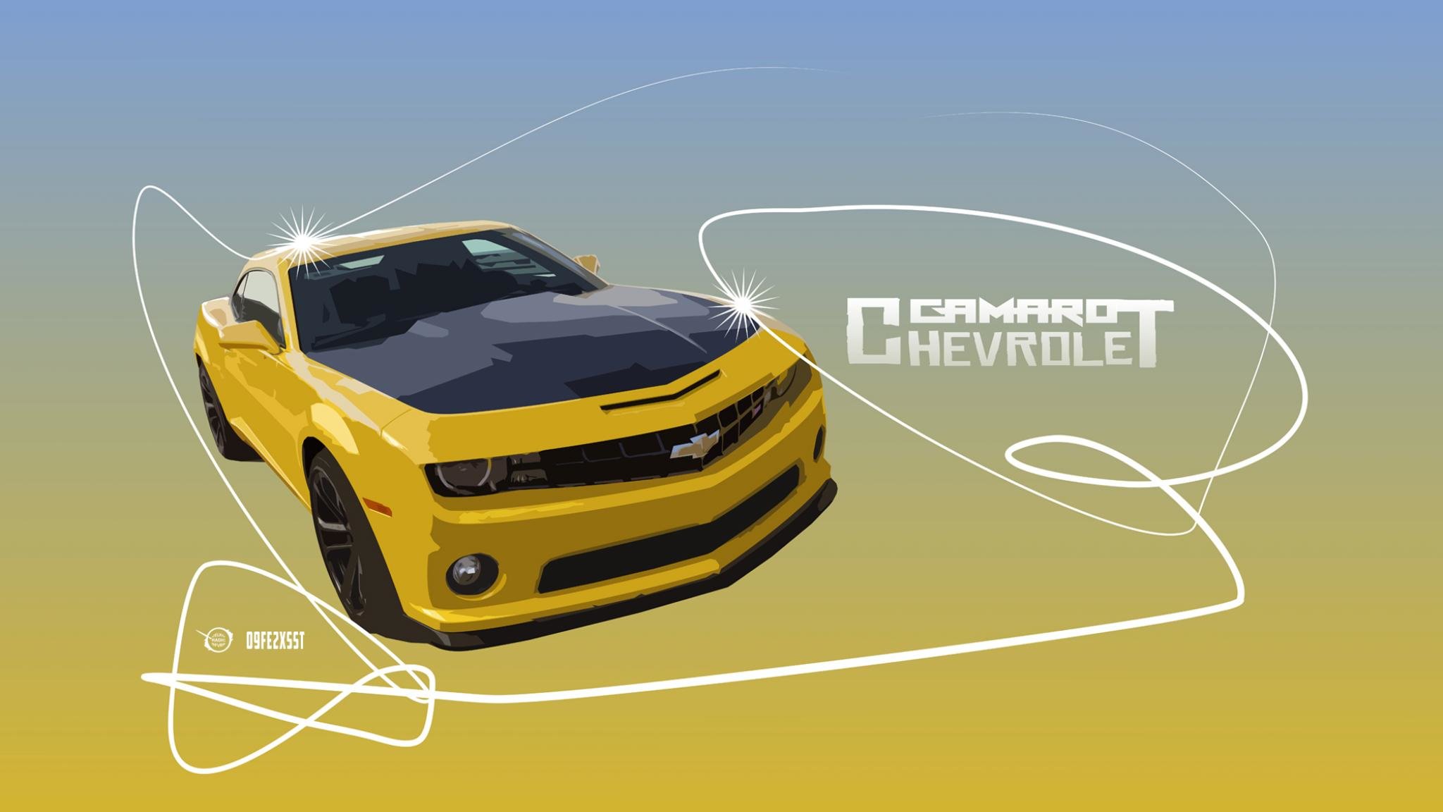 Free download Chevrolet Camaro background ID:464796 hd 2048x1152 for desktop