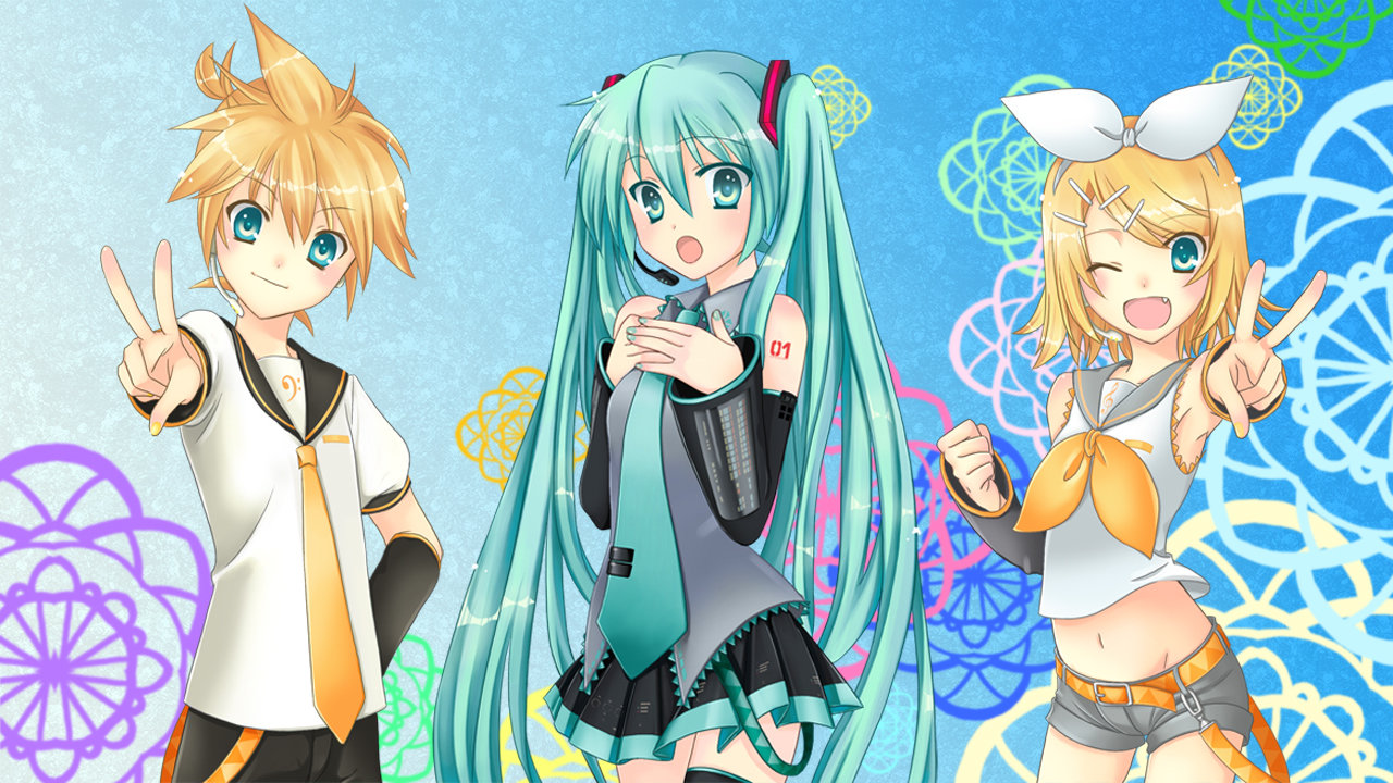 High resolution Vocaloid 720p background ID:242 for PC
