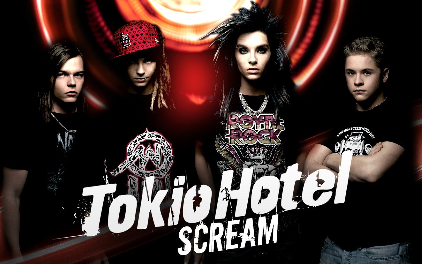 High resolution Tokio Hotel hd 1440x900 wallpaper ID:40134 for desktop