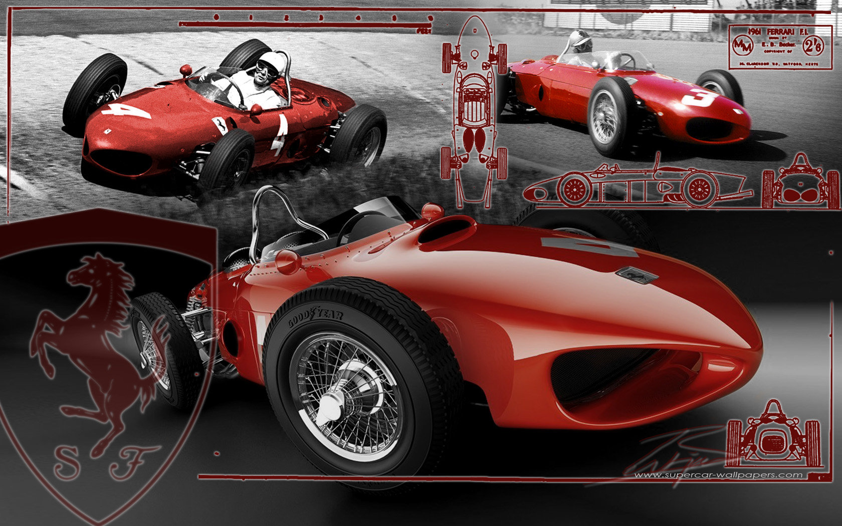 Download hd 1680x1050 Ferrari PC wallpaper ID:367466 for free