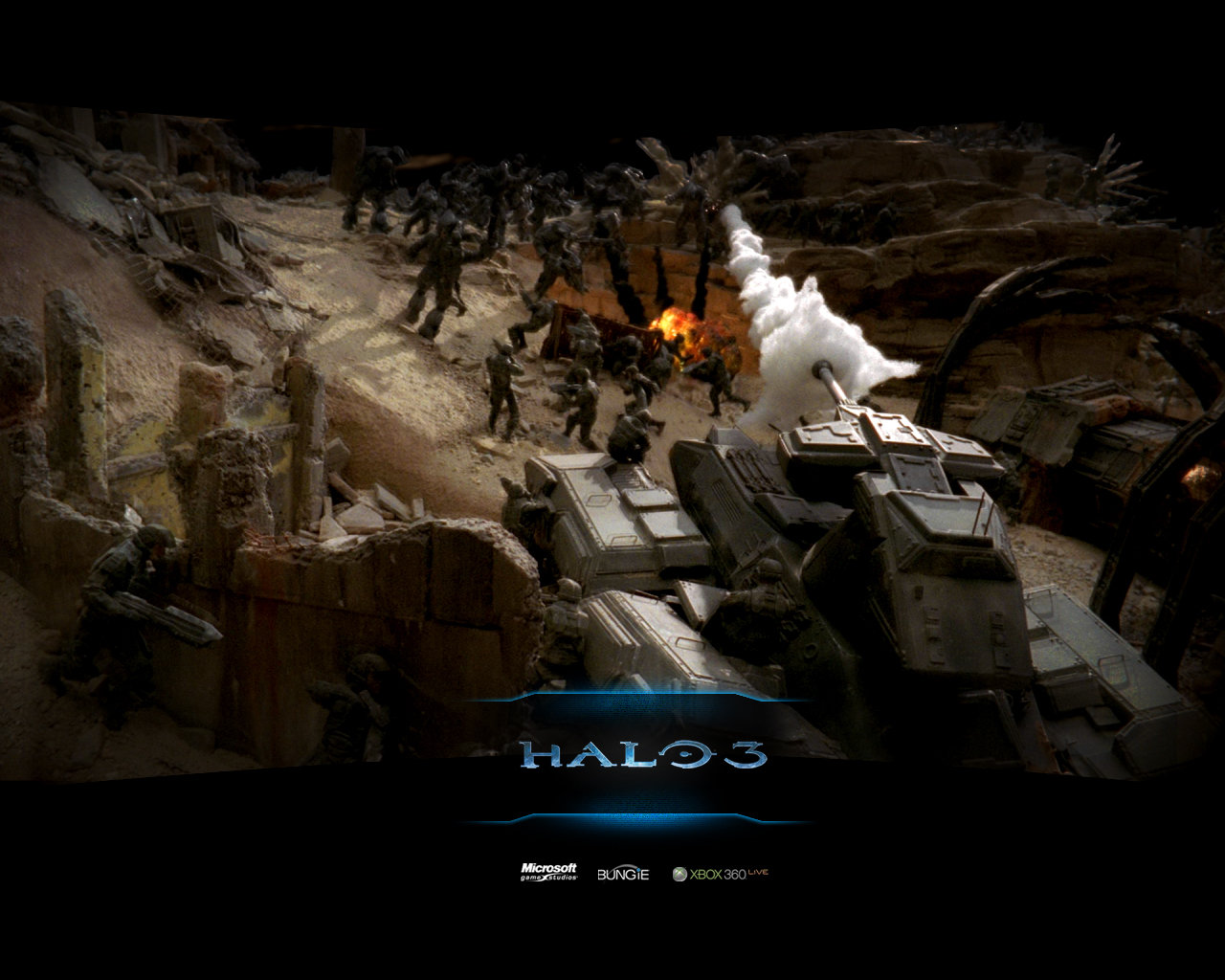 High resolution Halo 3 hd 1280x1024 wallpaper ID:74100 for desktop