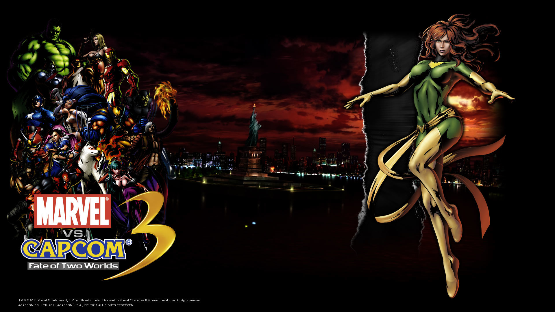 Download full hd Marvel Vs. Capcom 3: Fate Of Two Worlds PC background ID:298400 for free