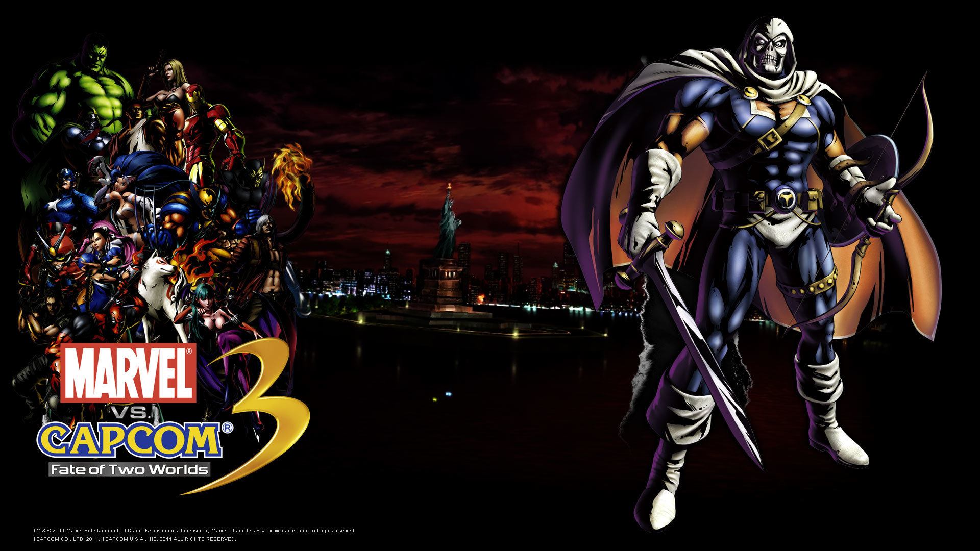 Free download Marvel Vs. Capcom 3: Fate Of Two Worlds background ID:298404 hd 1920x1080 for desktop