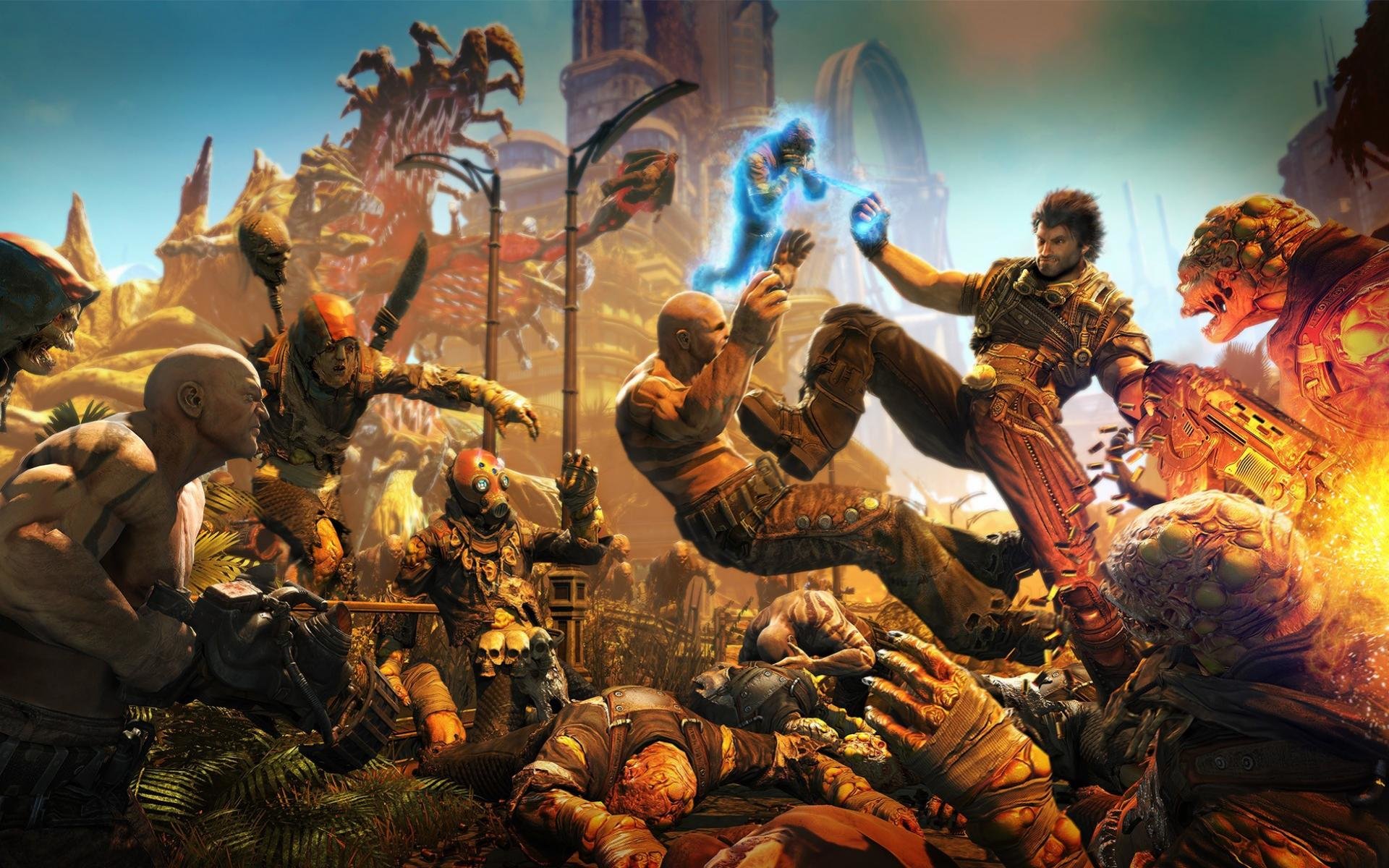 Download hd 1920x1200 Bulletstorm PC background ID:389356 for free