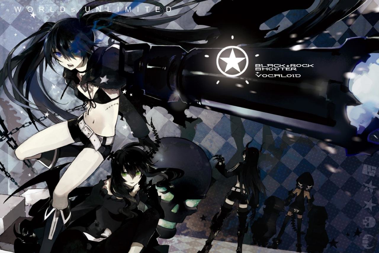 Free download Dead Master (Black Rock Shooter) wallpaper ID:454945 hd 1280x854 for PC