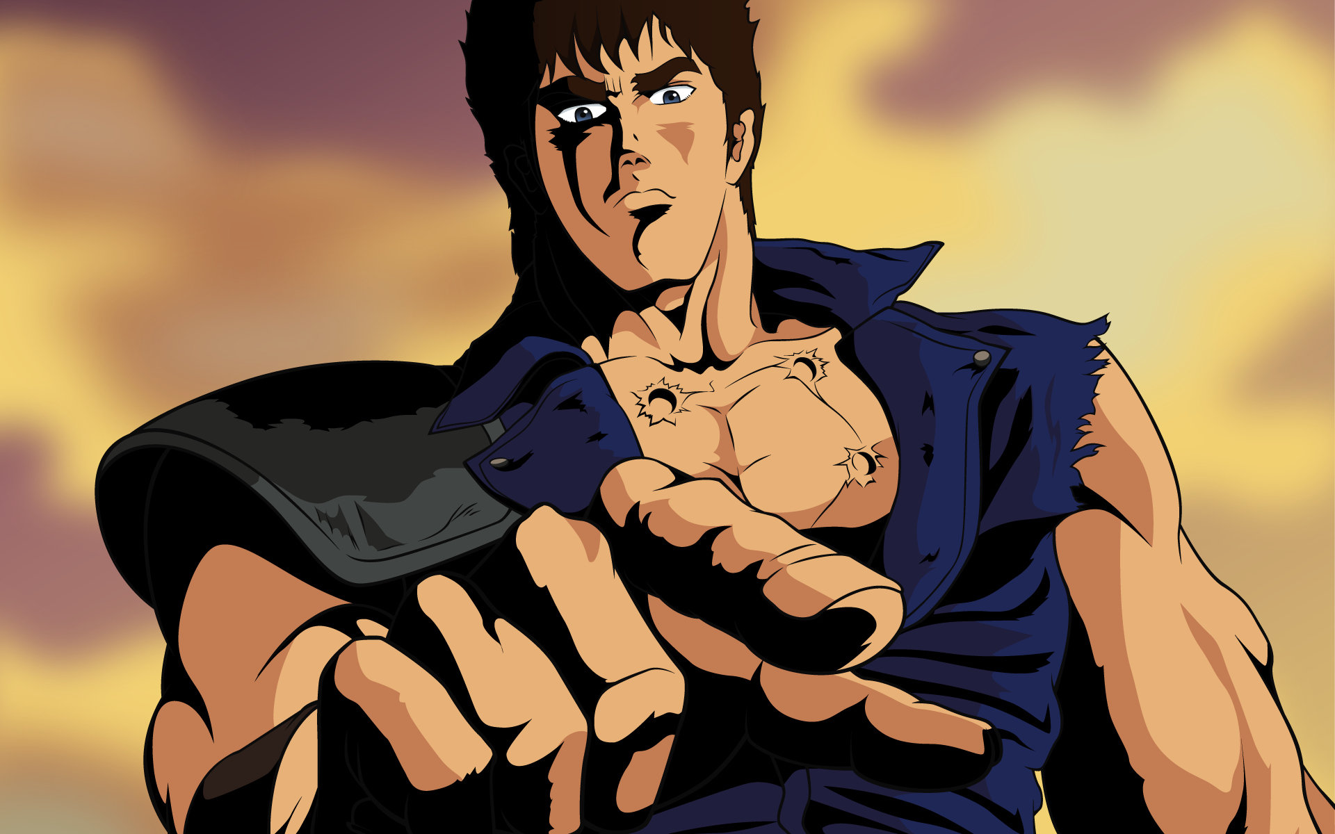 High resolution Fist Of The North Star hd 1920x1200 wallpaper ID:315055 for PC