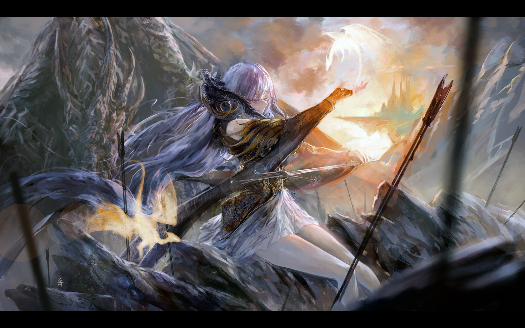 Best Pixiv Fantasia background ID:56258 for High Resolution hd 1680x1050 PC