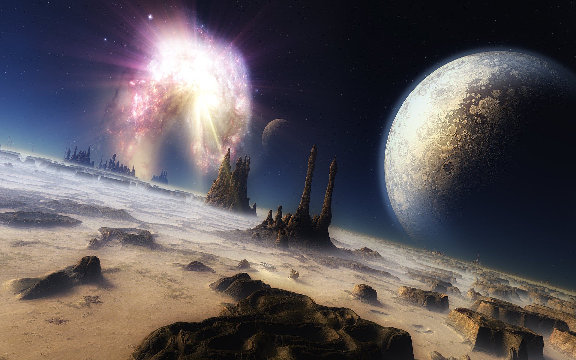 Free download Planetscape background ID:271745 hd 1920x1200 for PC
