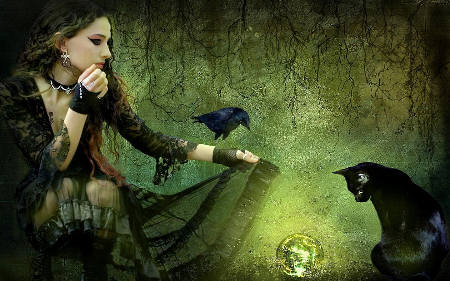Free download Witch background ID:410685 hd 1440x900 for computer
