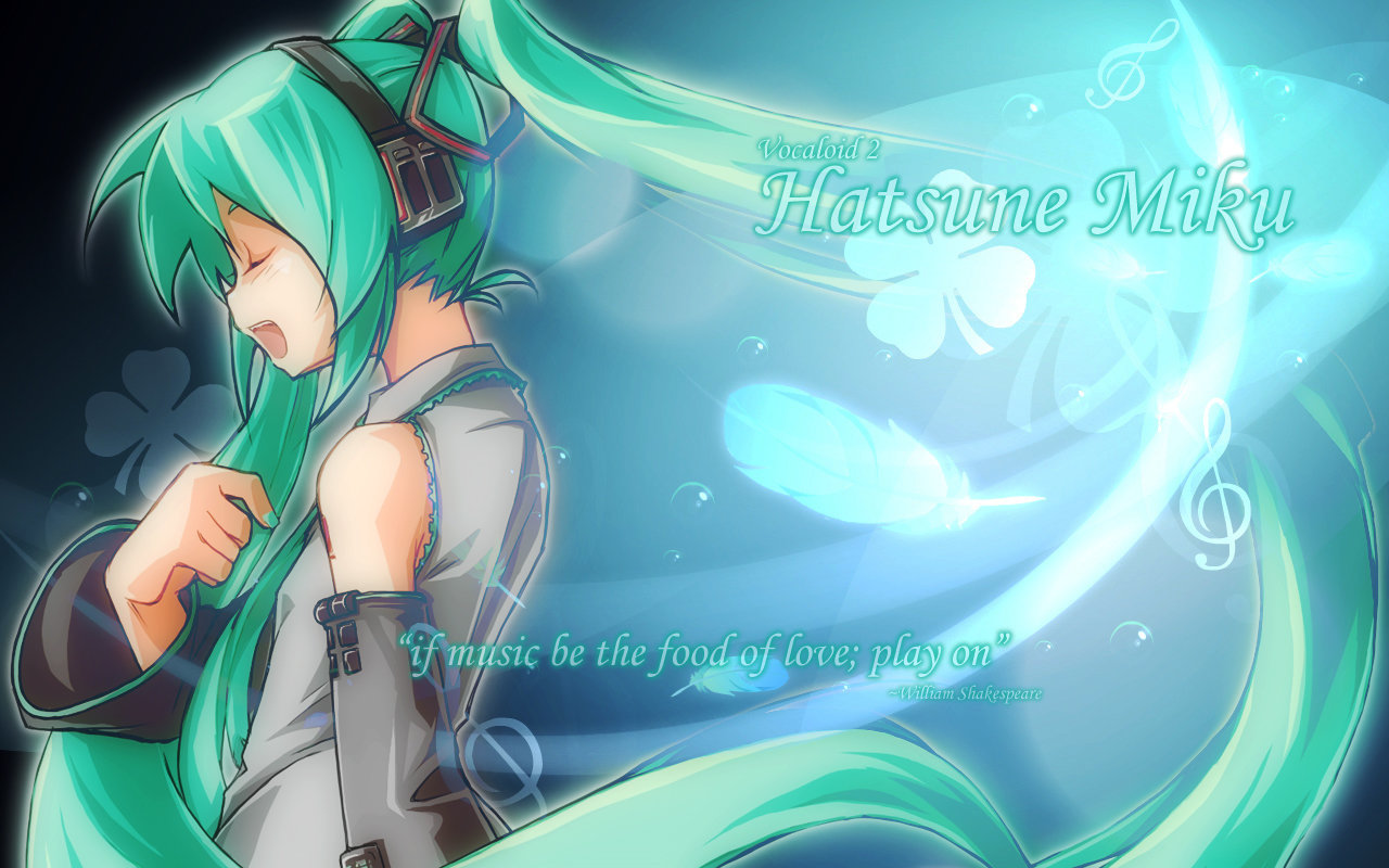Free download Hatsune Miku background ID:4373 hd 1280x800 for computer