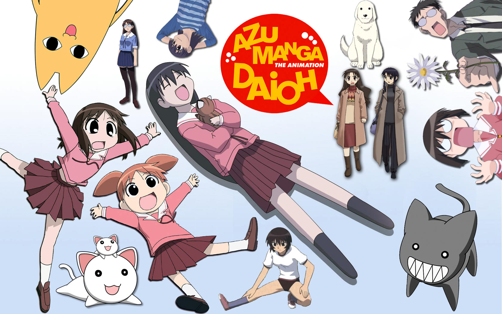 Download hd 1680x1050 Azumanga Daioh PC background ID:374348 for free