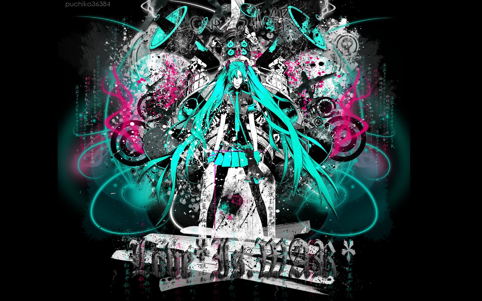 Download hd 1920x1200 Vocaloid computer wallpaper ID:805 for free