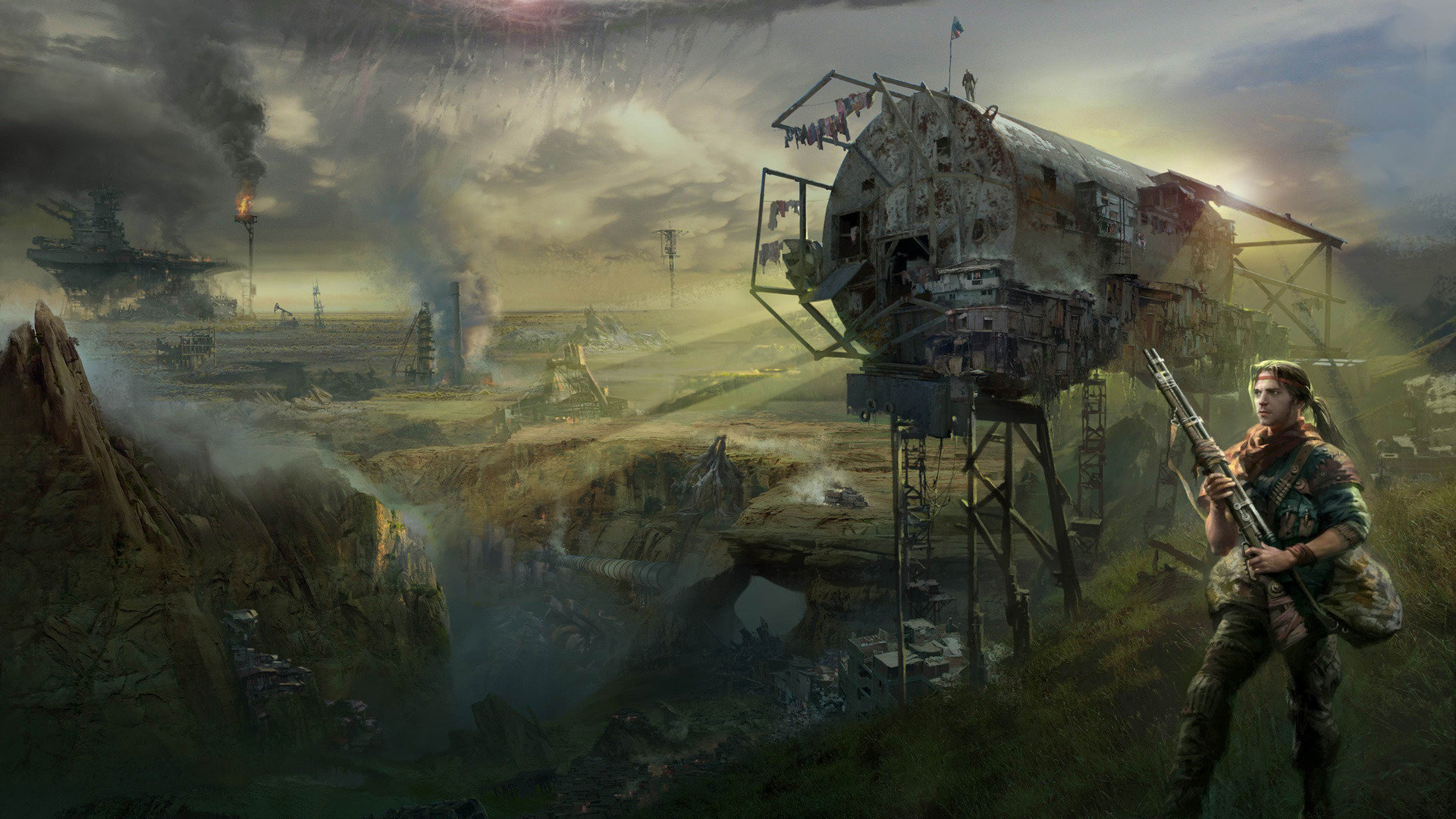 Awesome Post Apocalyptic free background ID:325151 for full hd 1080p PC
