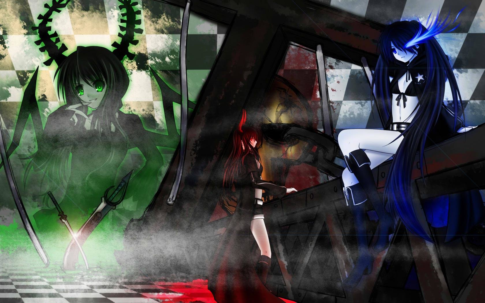Free Dead Master (Black Rock Shooter) high quality background ID:454542 for hd 1680x1050 PC