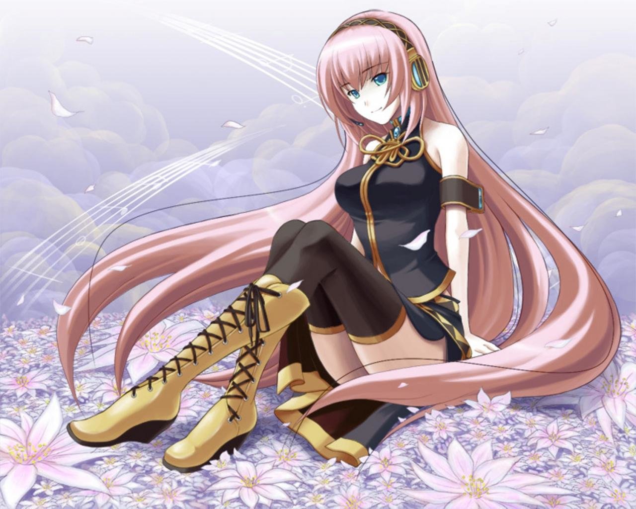 Awesome Luka Megurine free wallpaper ID:451 for hd 1280x1024 PC