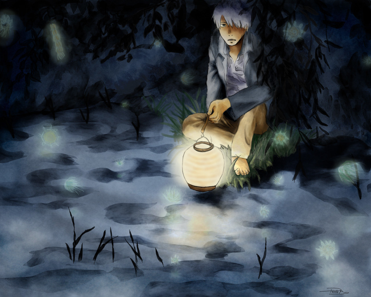 Free download Mushishi background ID:457657 hd 1280x1024 for computer