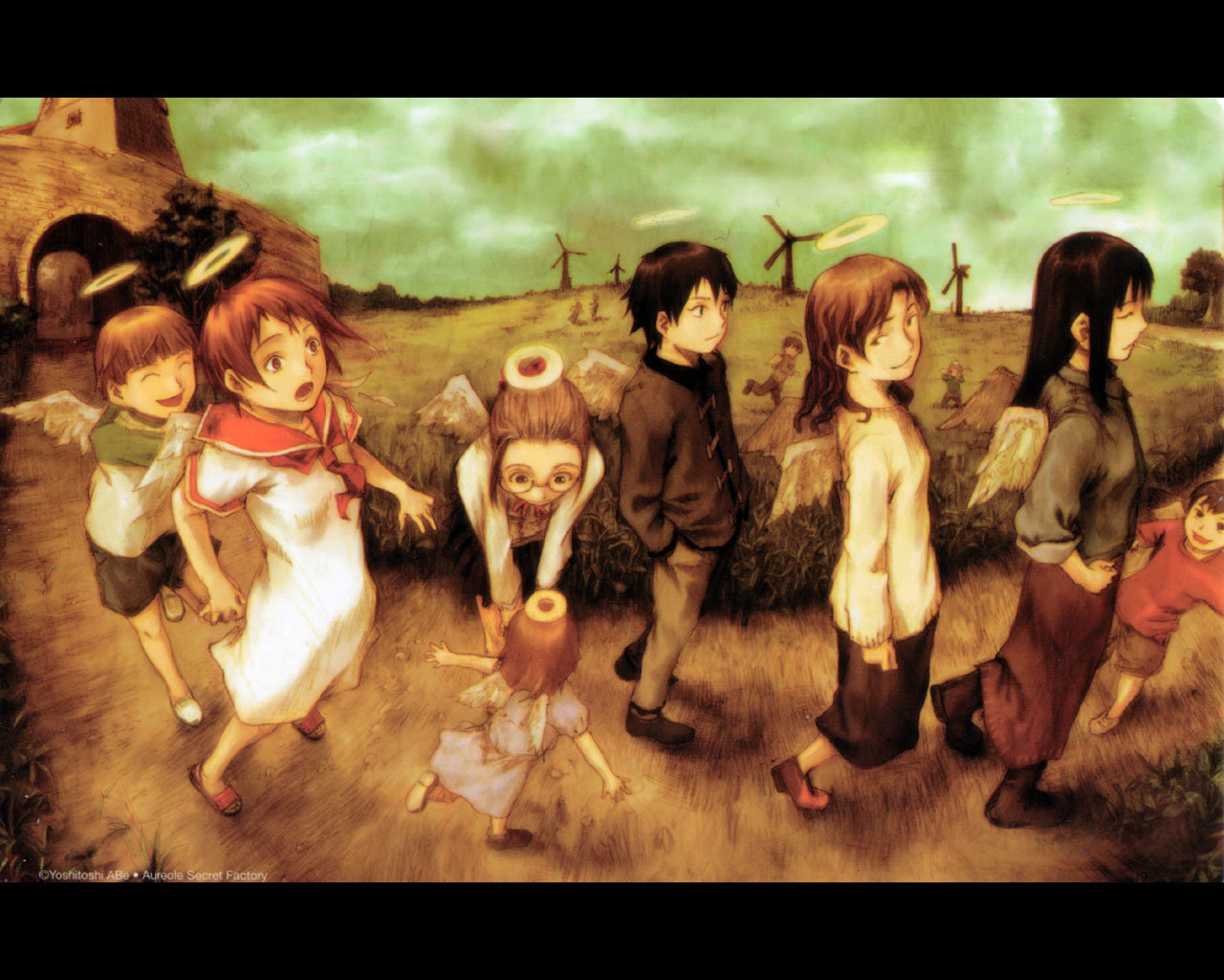 Free download Haibane Renmei wallpaper ID:467870 hd 1280x1024 for PC