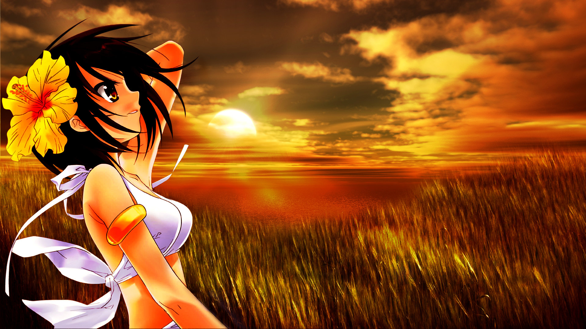 High resolution The Melancholy Of Haruhi Suzumiya hd 1920x1080 background ID:139159 for computer
