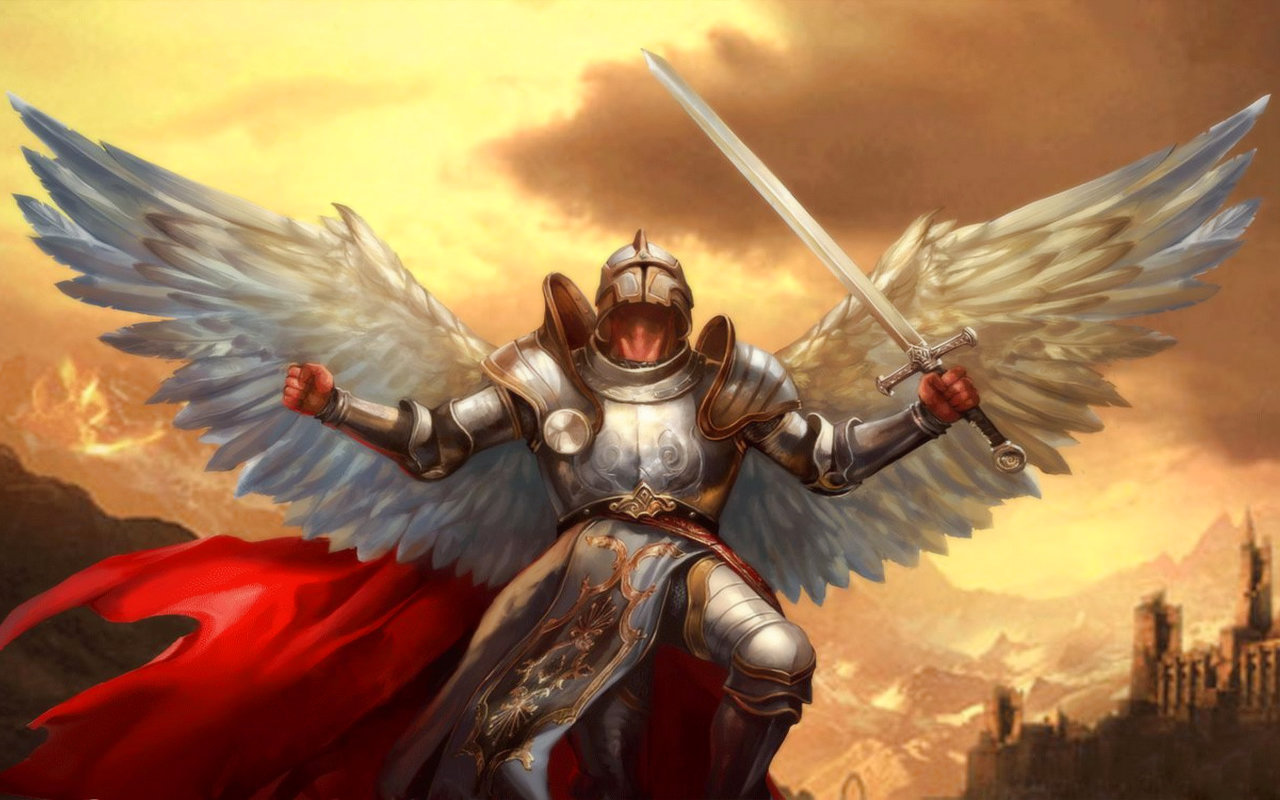 Download hd 1280x800 Angel Warrior computer wallpaper ID:352214 for free