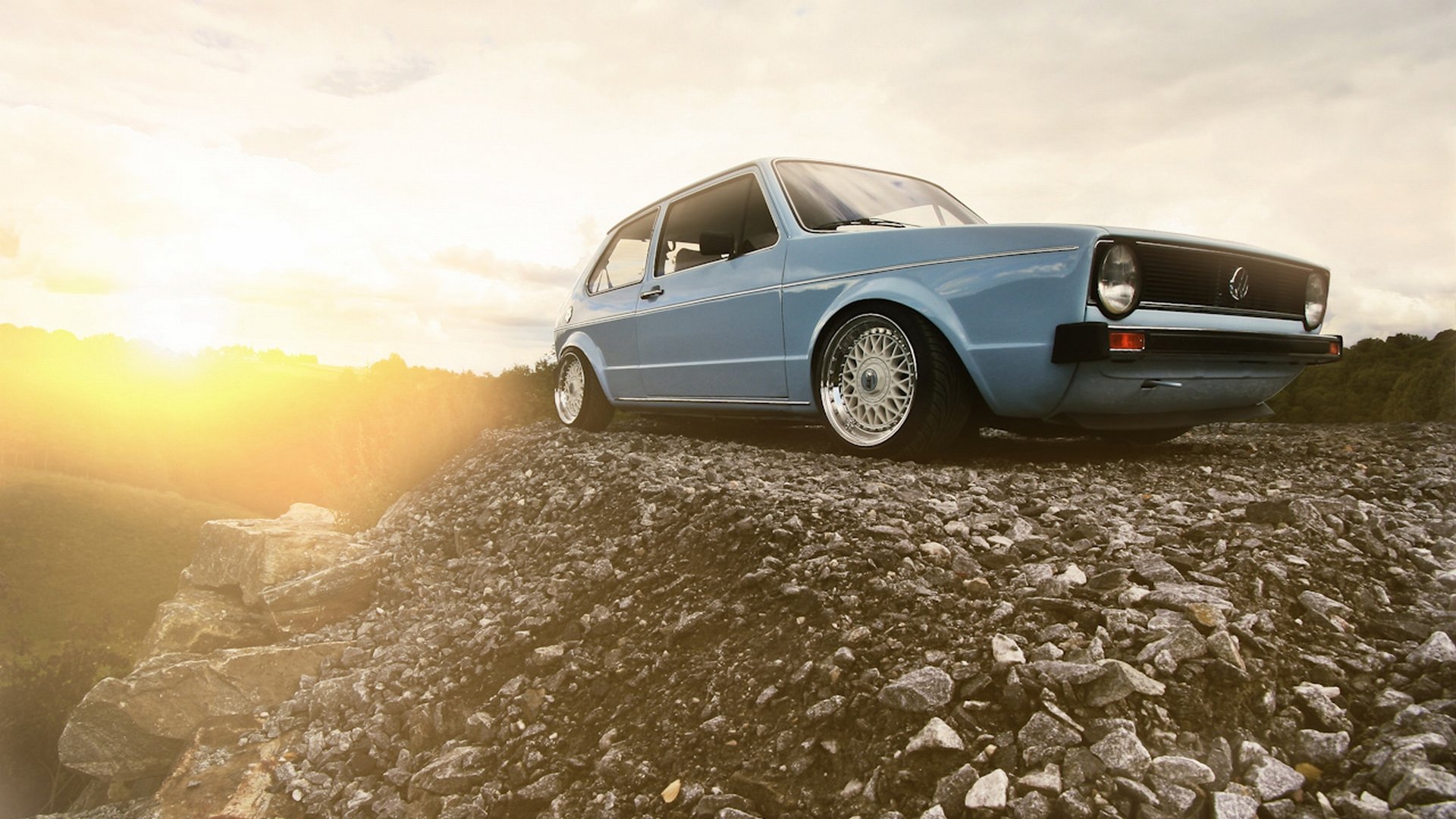 Download hd 1920x1080 Volkswagen Golf computer background ID:144849 for free