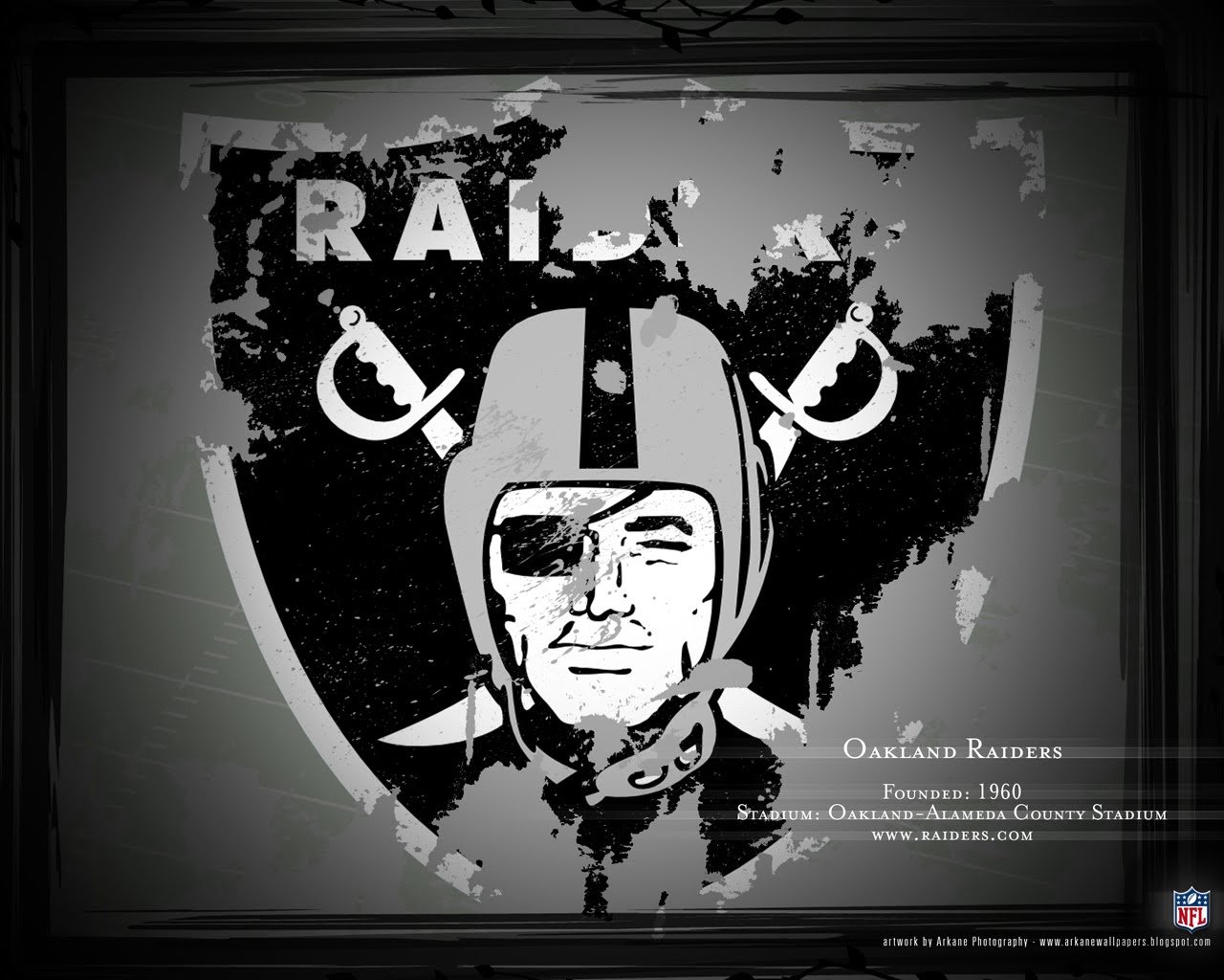 Free download Oakland Raiders background ID:188451 hd 1280x1024 for computer