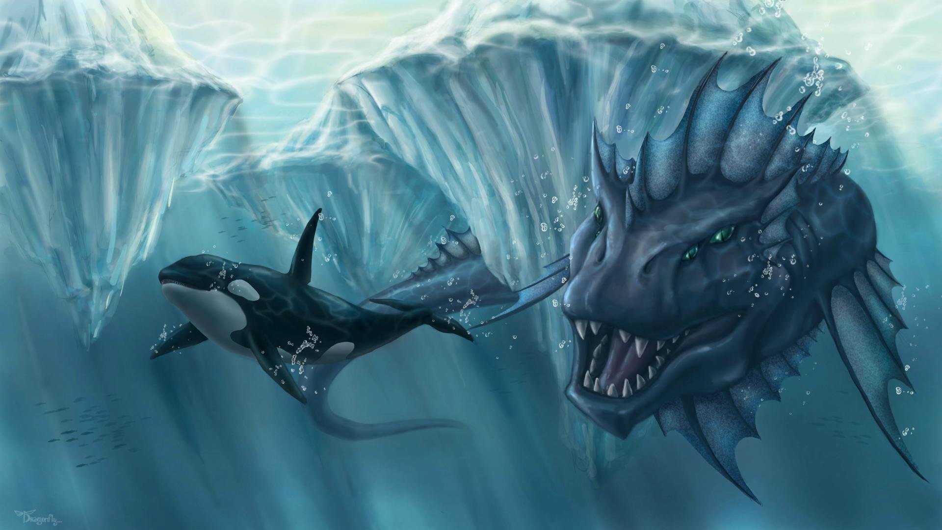 Best Sea Monster background ID:373717 for High Resolution hd 1920x1080 computer