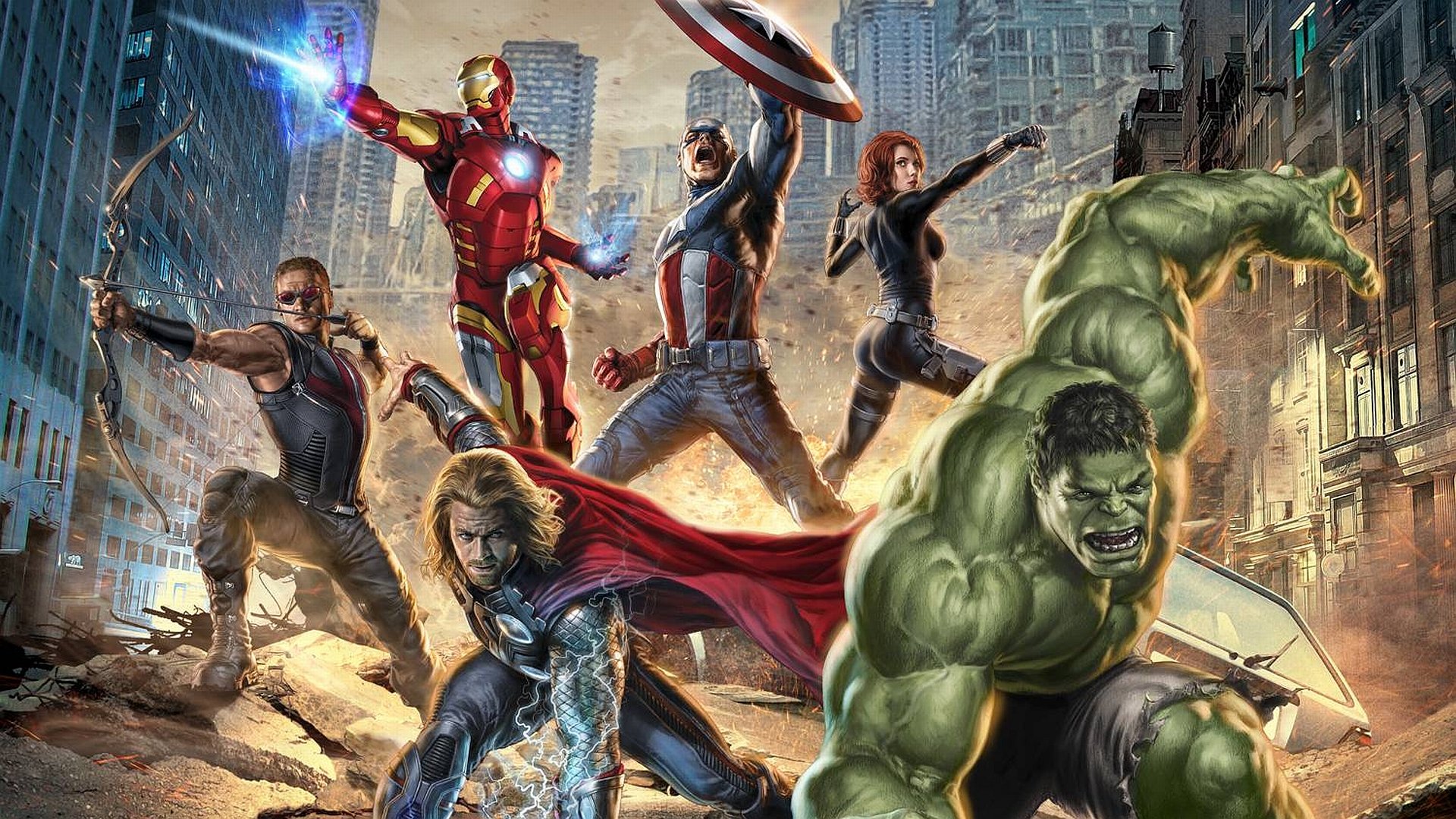 High resolution Avengers comics full hd 1920x1080 background ID:334438 for PC