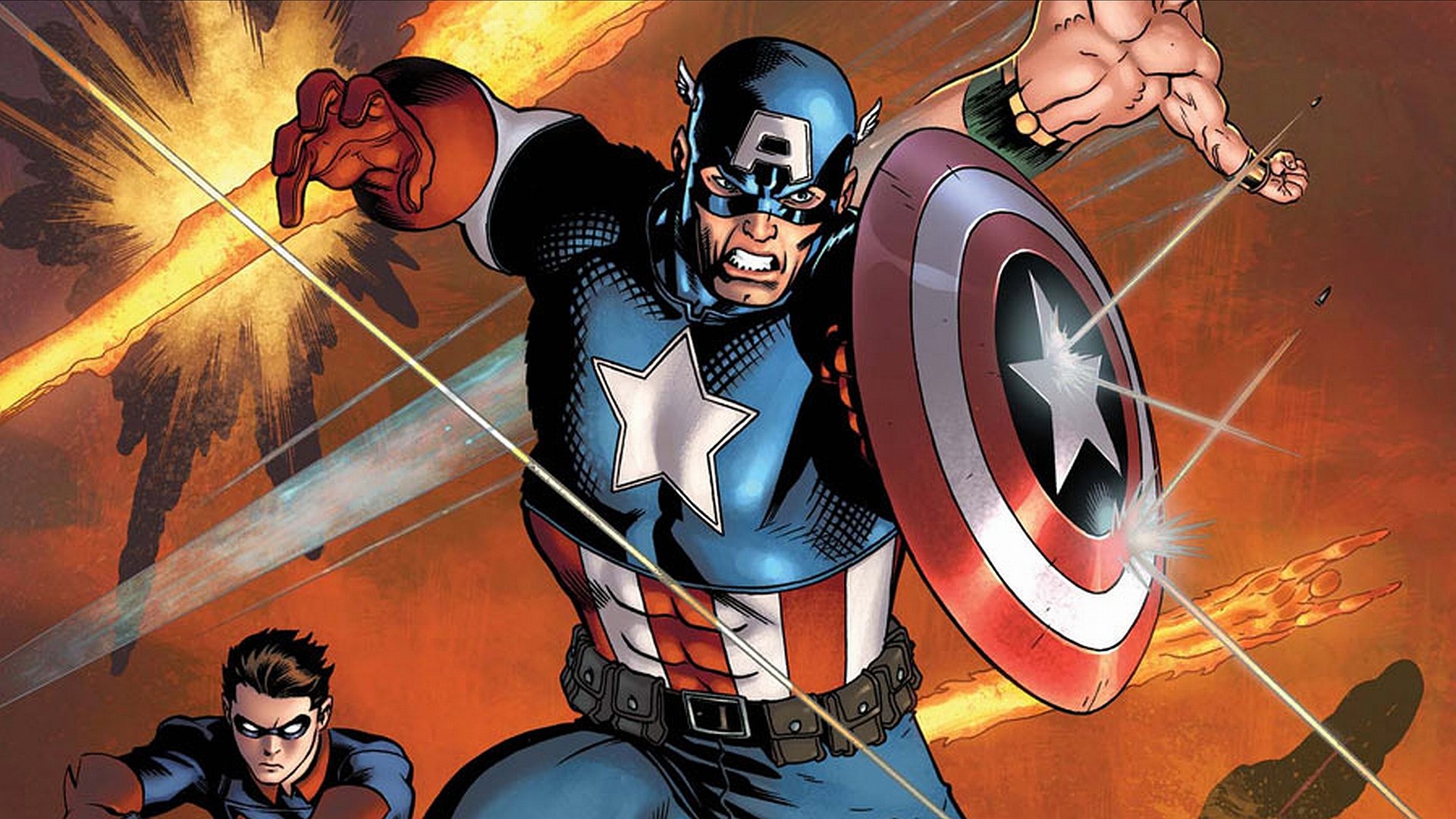 Download full hd Captain America (Marvel comics) computer wallpaper ID:292966 for free