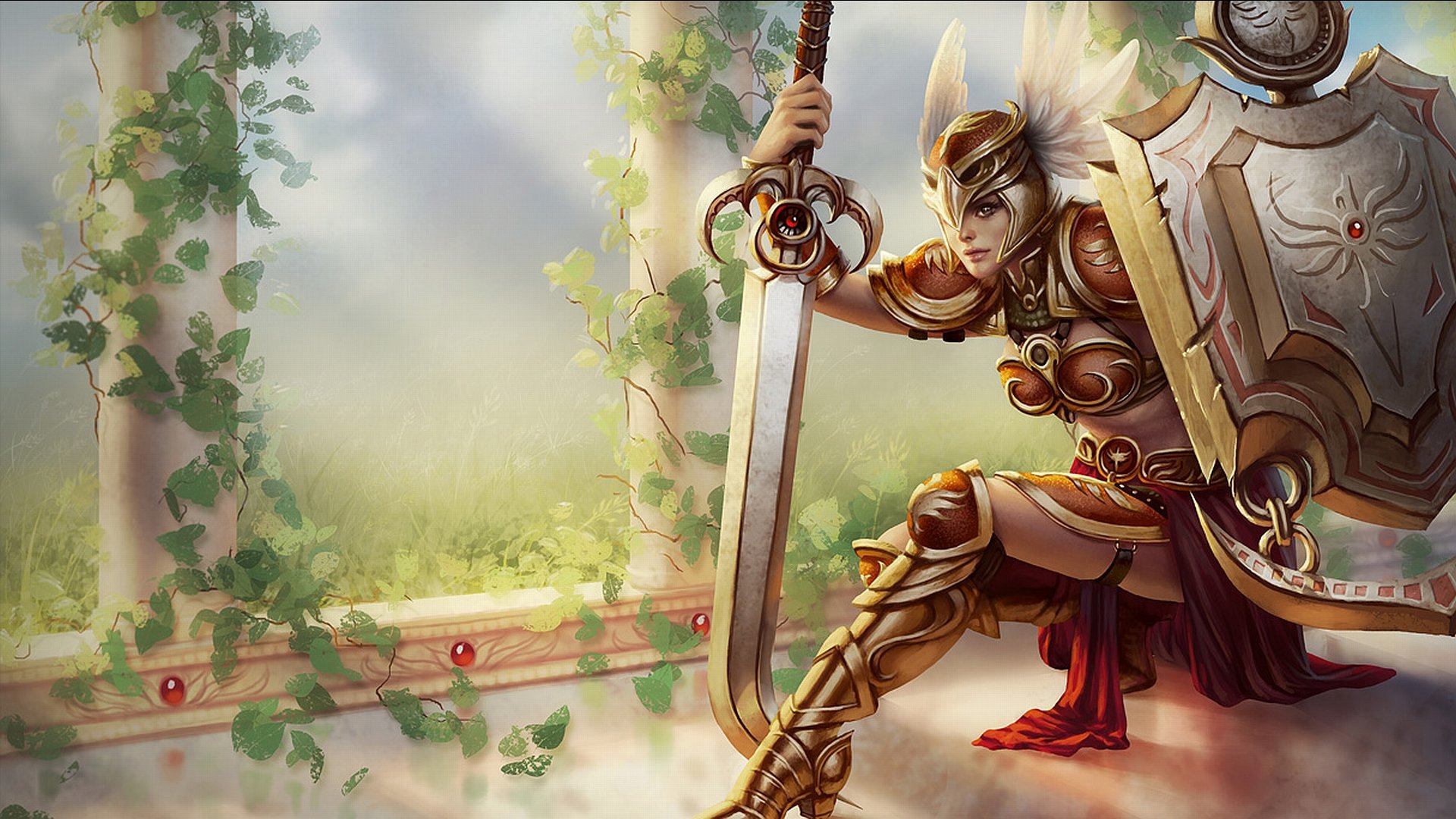 Awesome Leona (League Of Legends) free background ID:173881 for full hd desktop