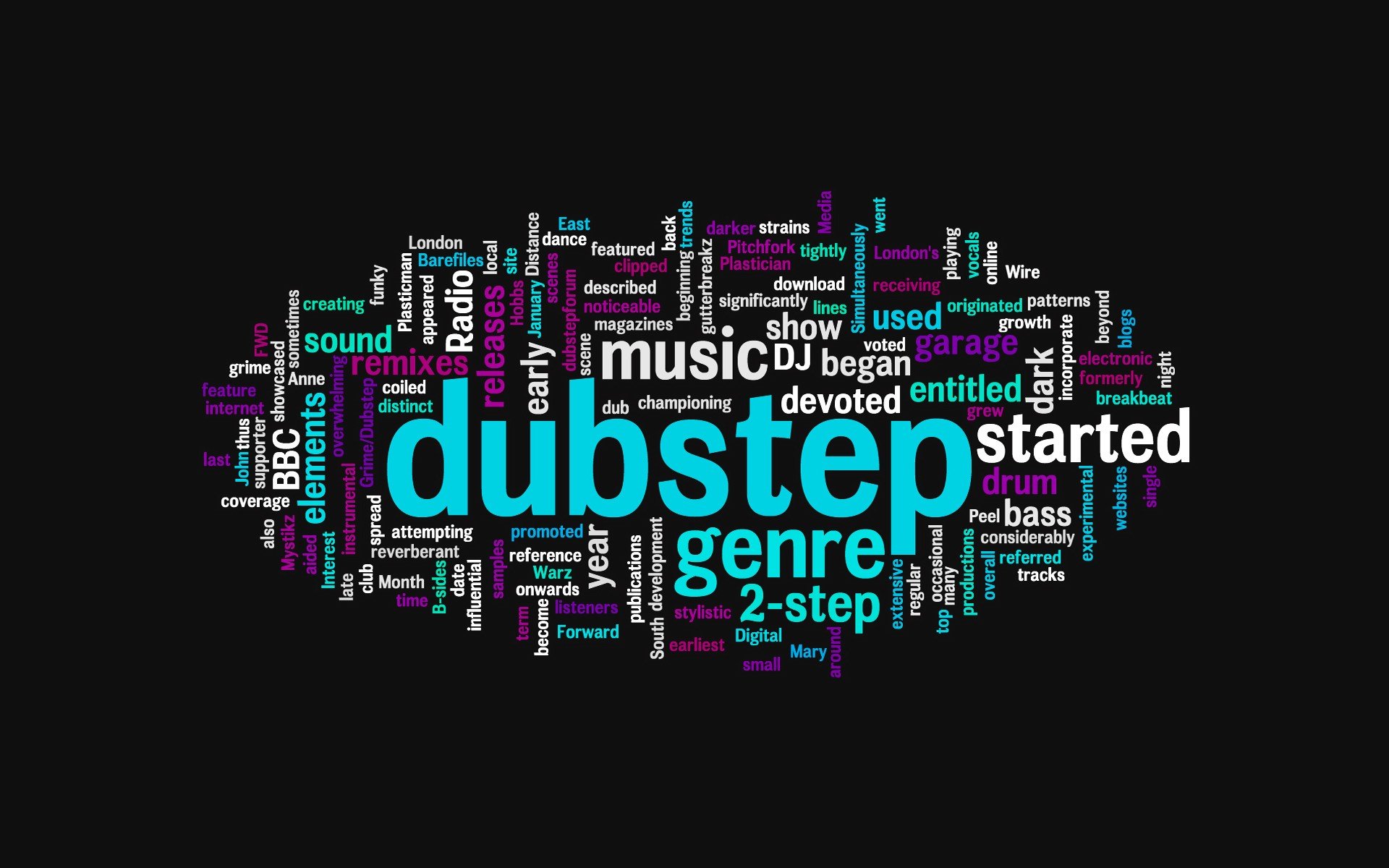 Download hd 1920x1200 Dubstep PC background ID:11180 for free