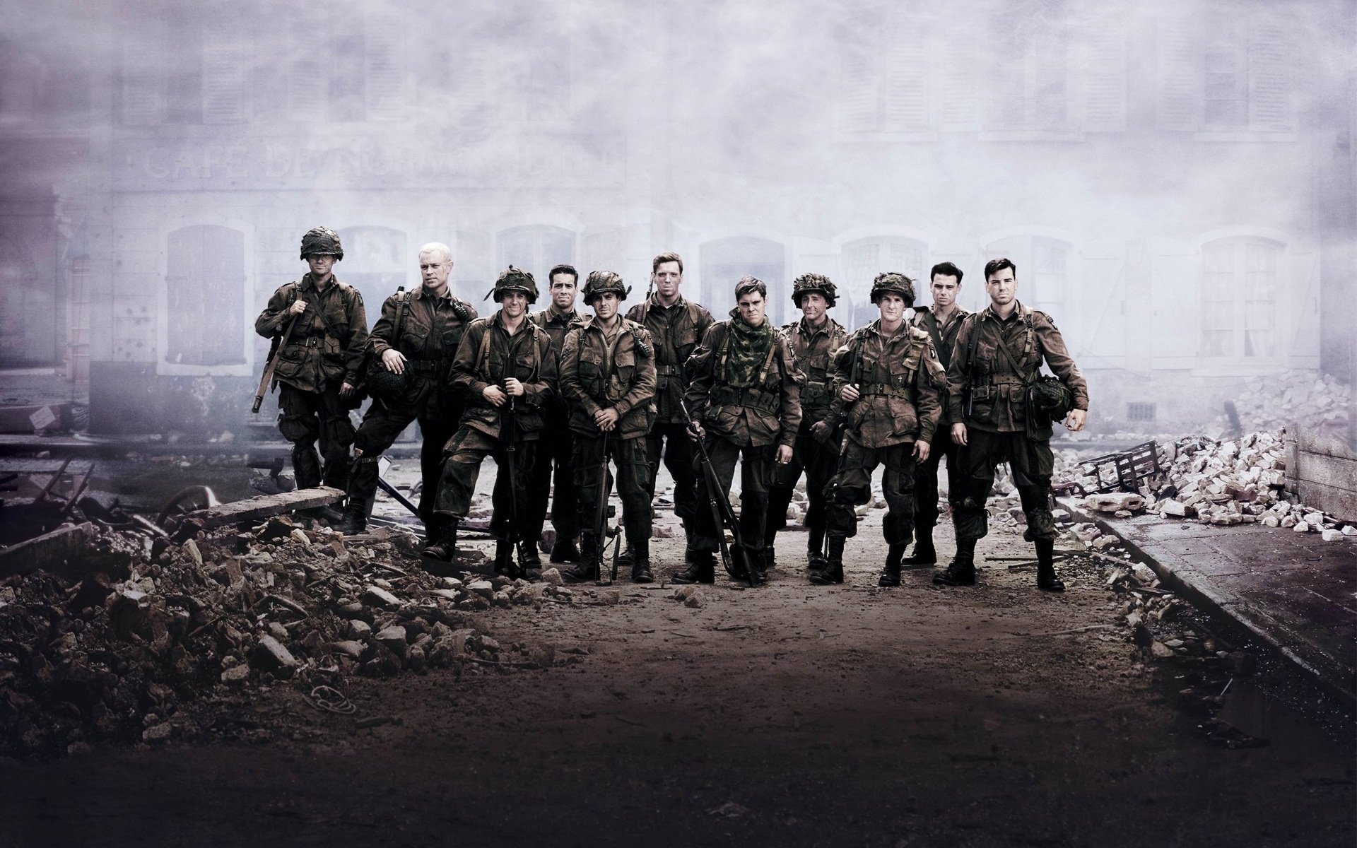 Awesome Band Of Brothers free wallpaper ID:246938 for hd 1920x1200 PC