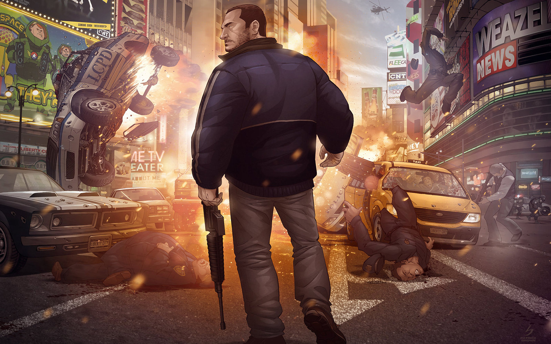 Free Grand Theft Auto IV (GTA 4) high quality background ID:227354 for hd 1920x1200 desktop